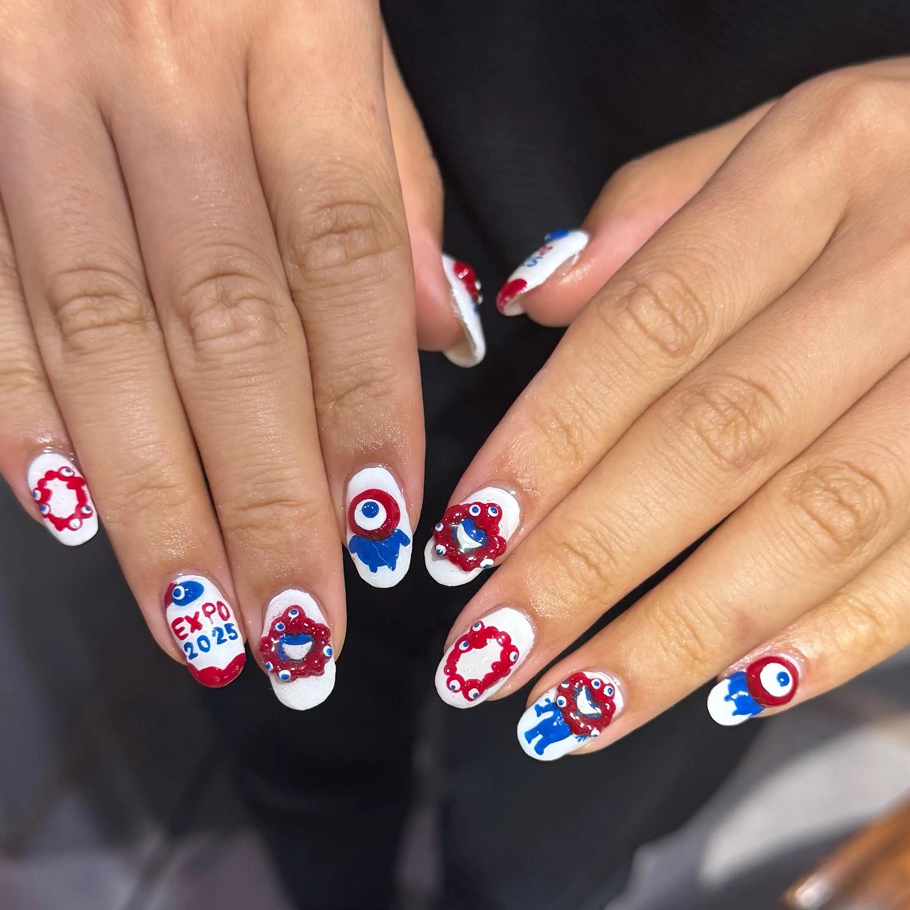 ショート 小川 柚香のネイルデザイン