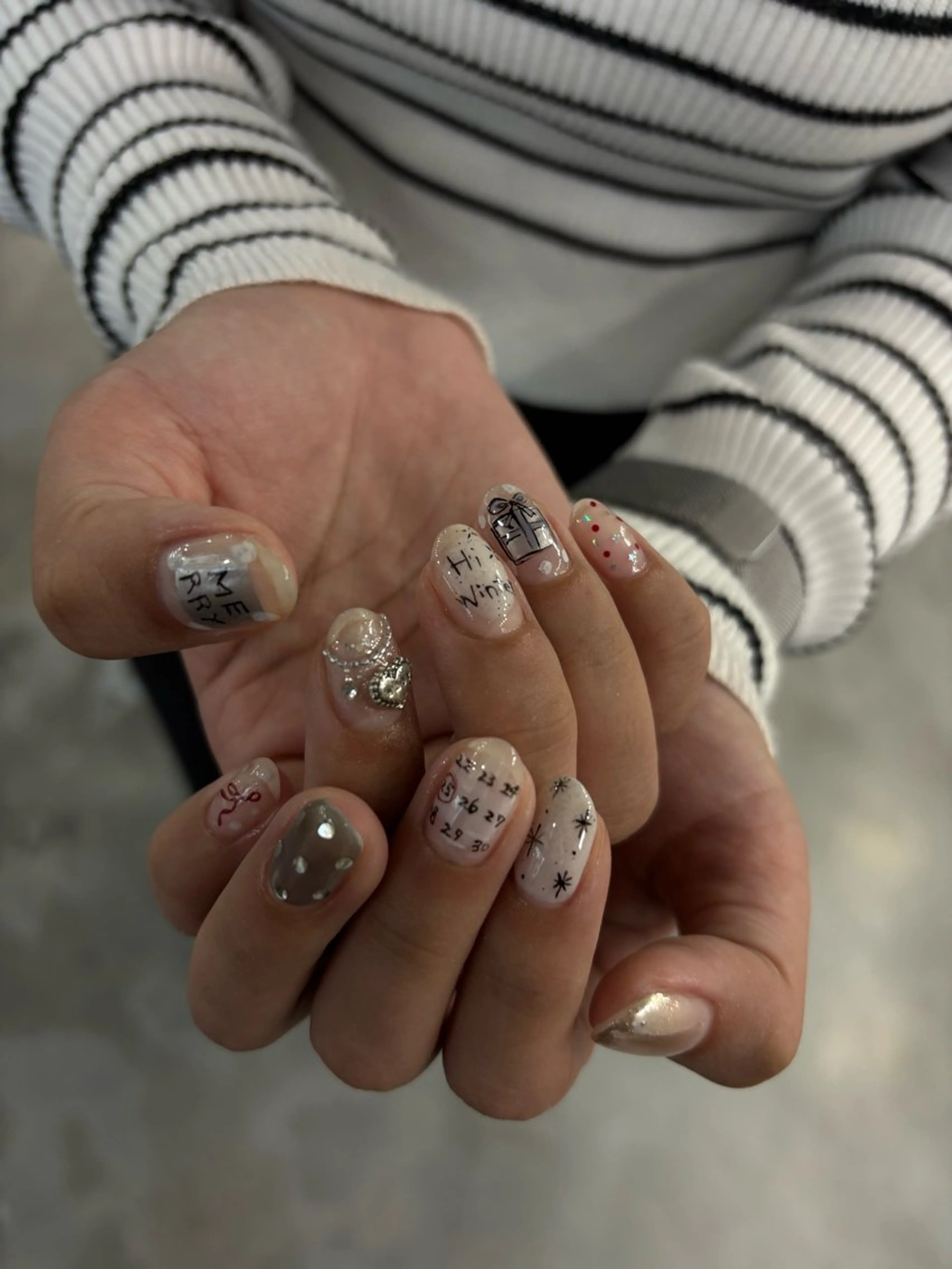 ネイル ハンドネイル loveday halukaのネイルデザイン