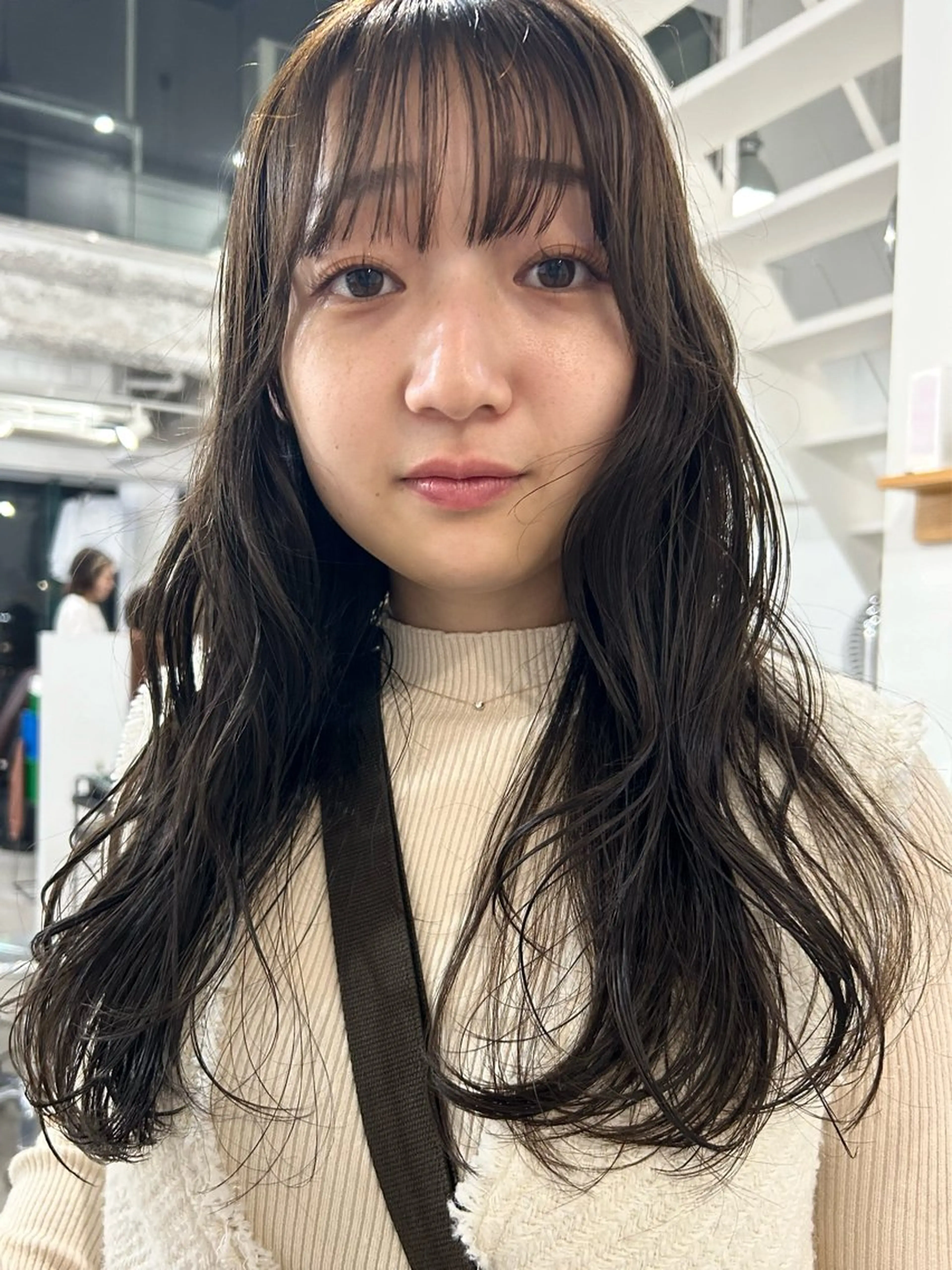ロング カラー nishihama nanaのヘアスタイル