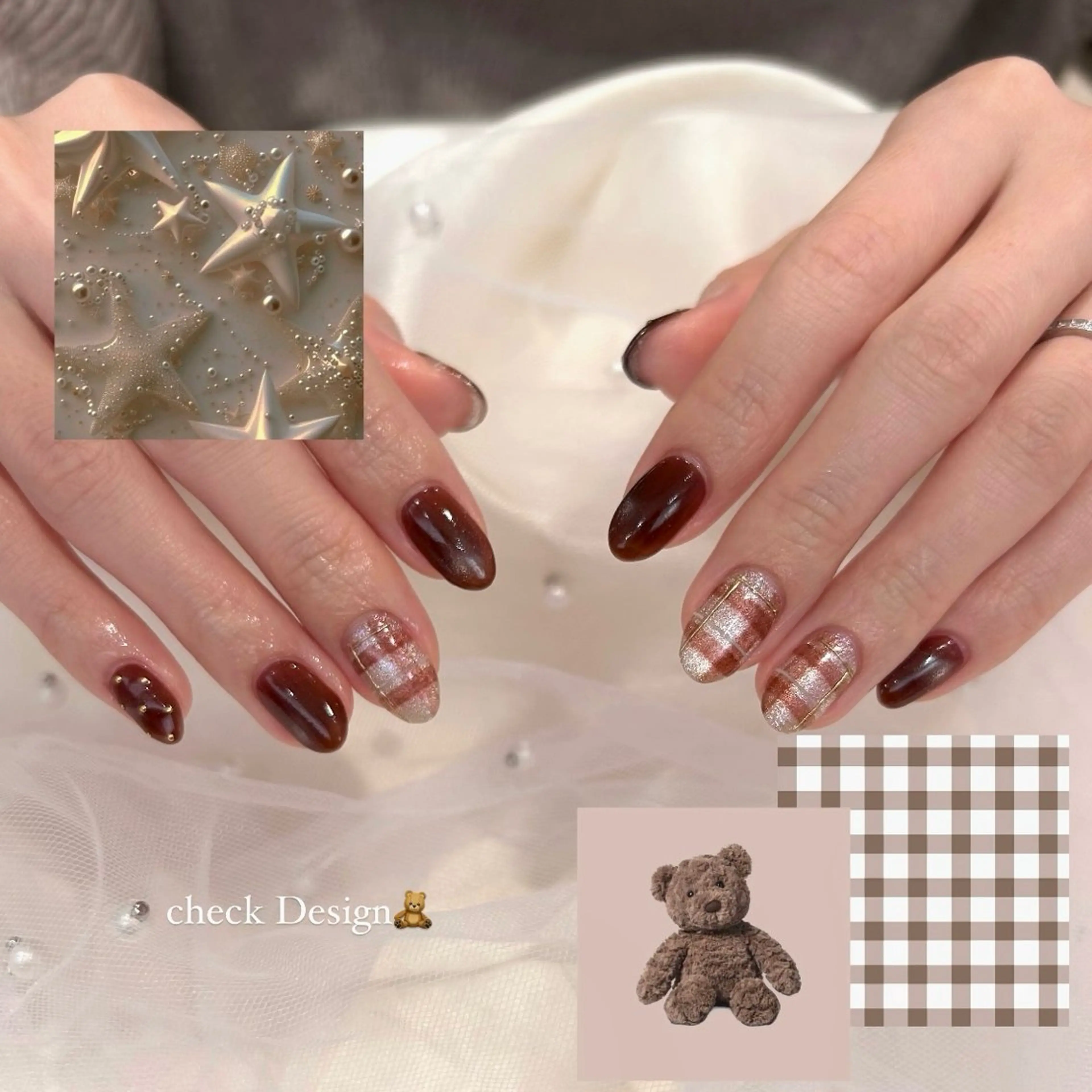 ネイル 長瀬 瑠霞のネイルデザイン