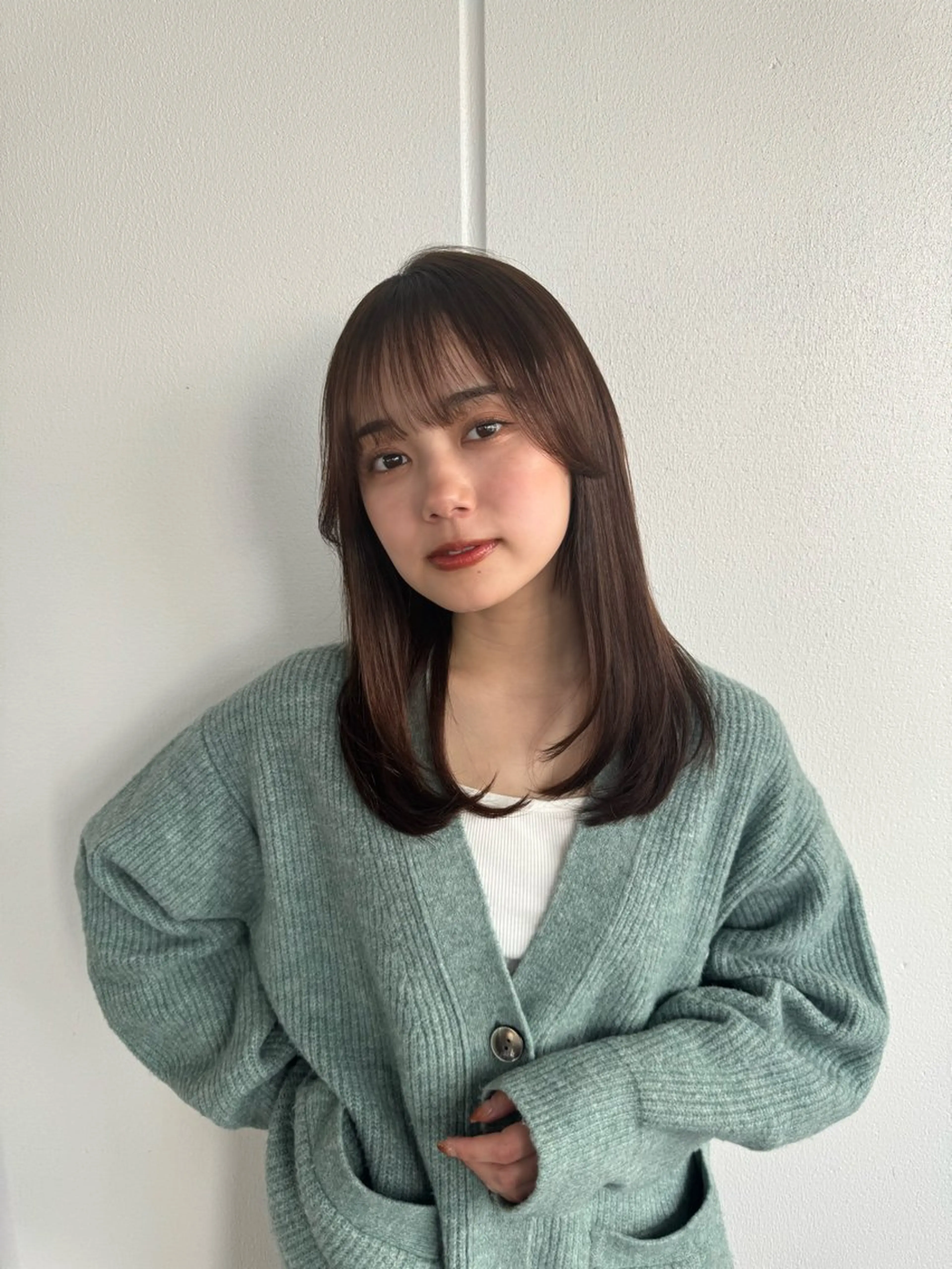 【 ストレートパーマ🪻+顔周りカット✂︎ 】の写真