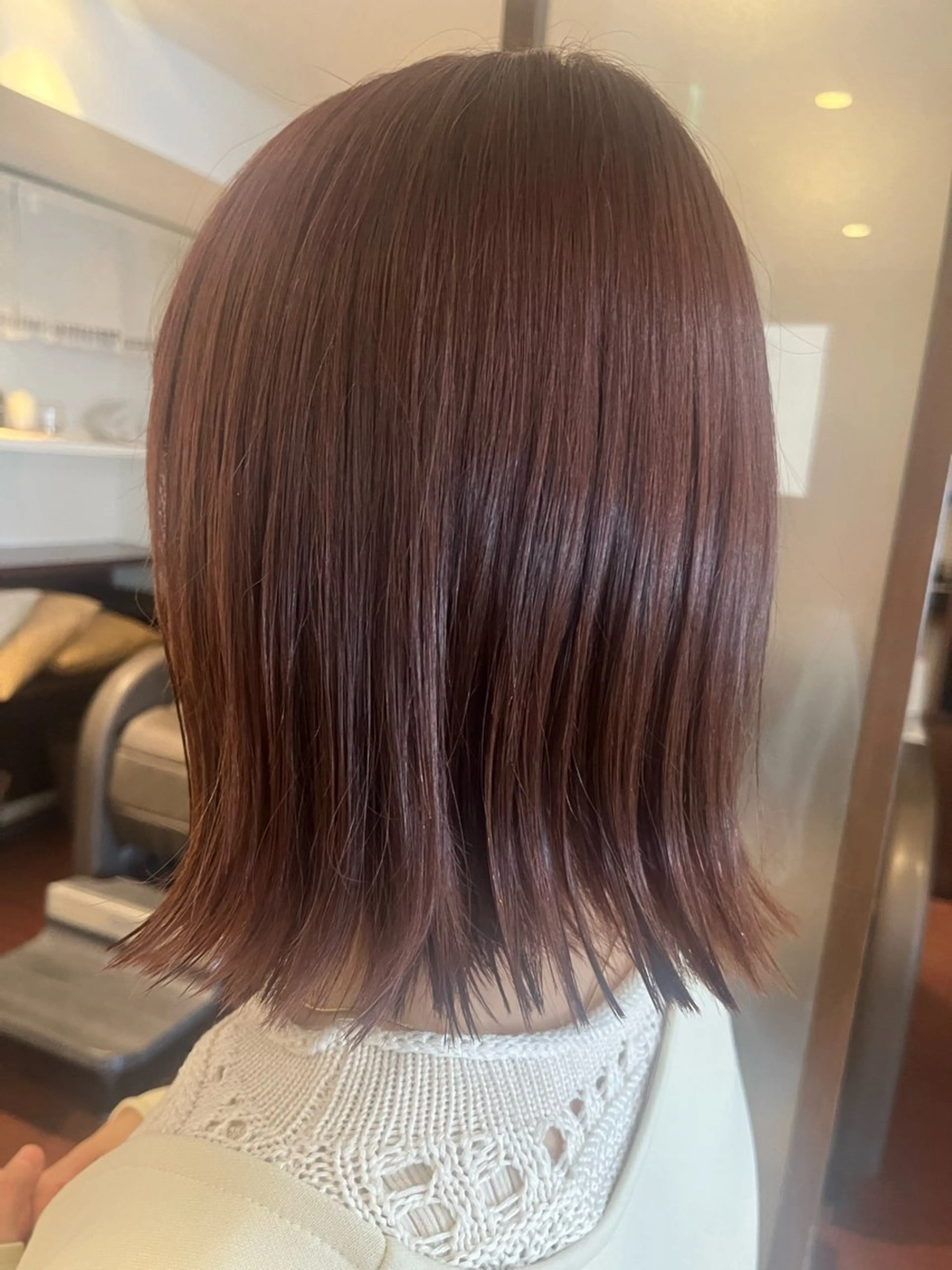 カラー ヘアカラー トリートメント 安達 葵のヘアスタイル