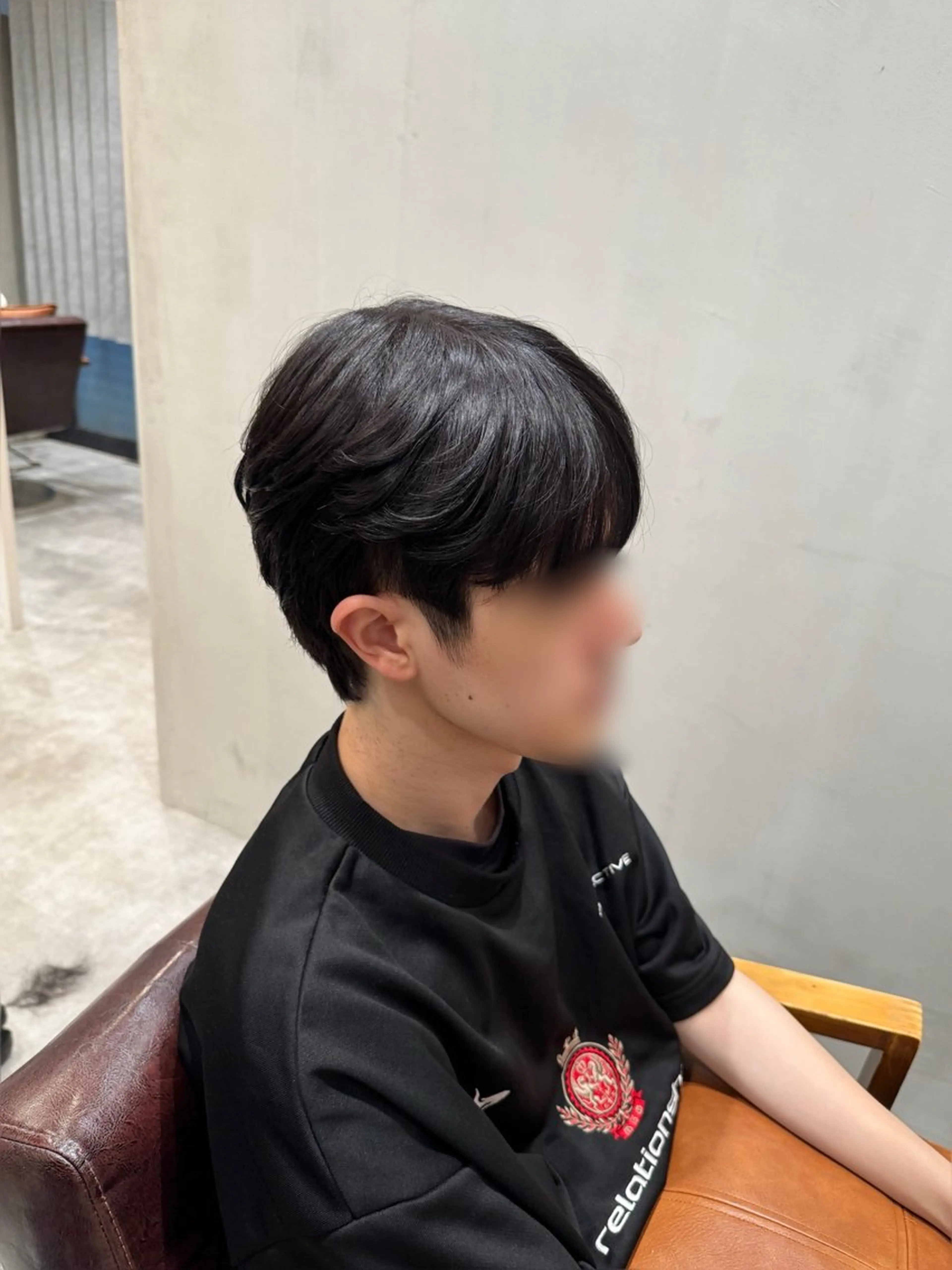 ショート メンズ マッシュ シースルーマッシュ 新宿 /髪質改善/ 縮毛矯正/ヒュウガのヘアスタイル