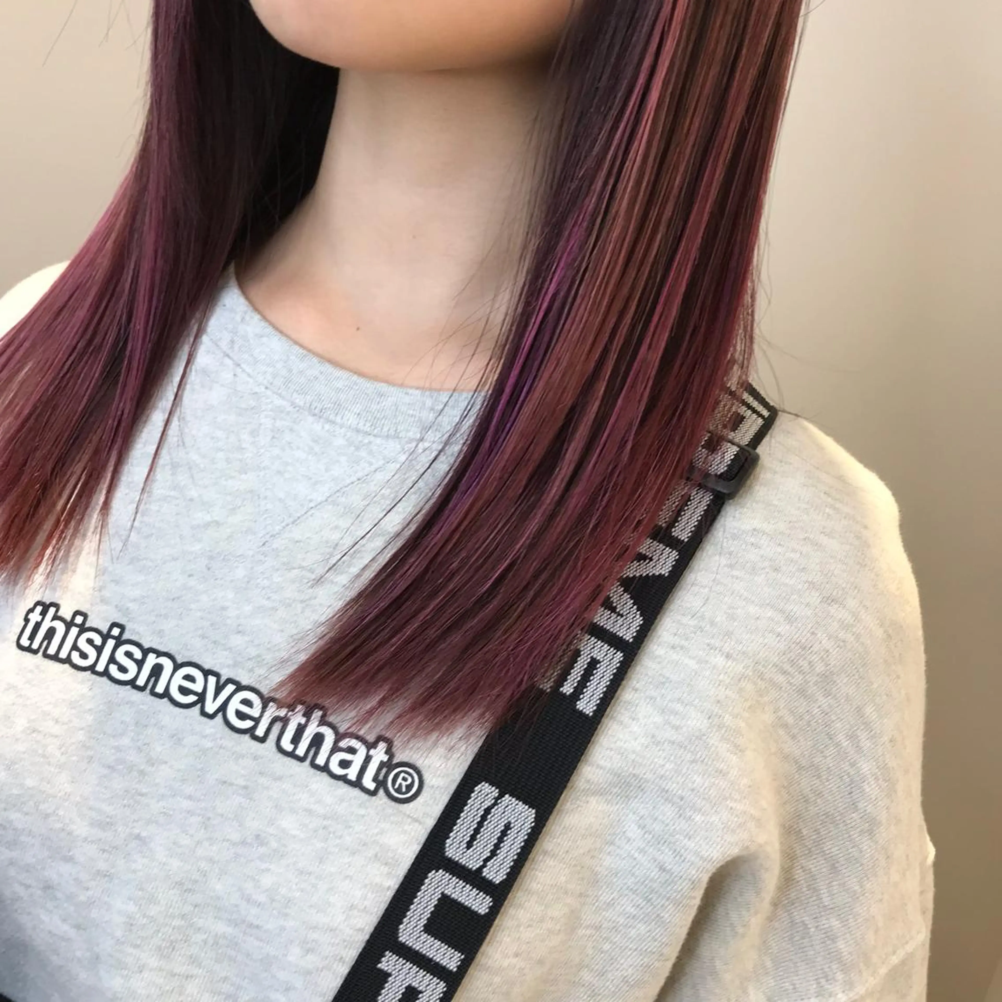 ミディアム Emitas.宮街道店所属・森崎 士/似合わせカラーのヘアスタイル