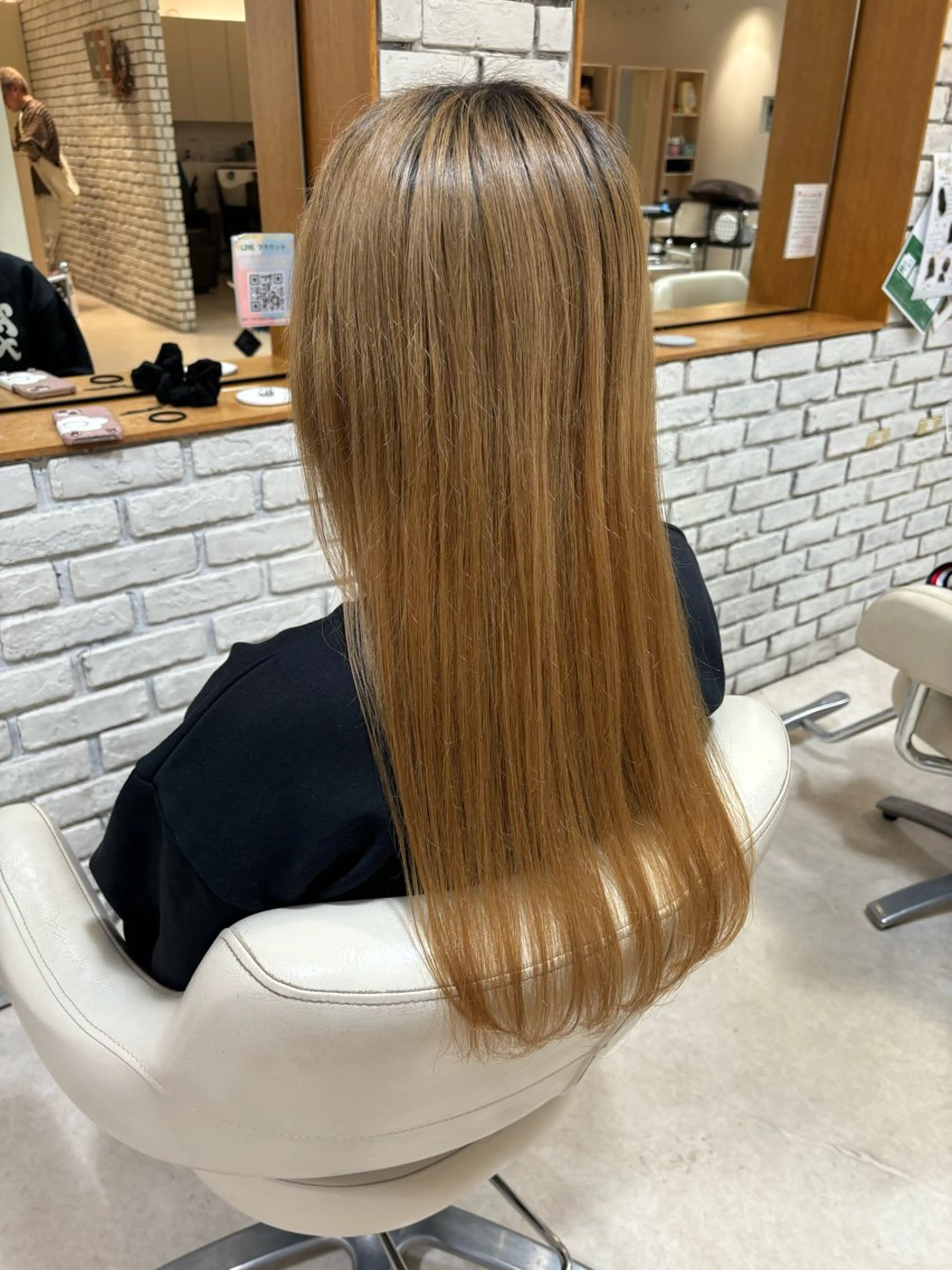 ロング 南 颯七のヘアスタイル