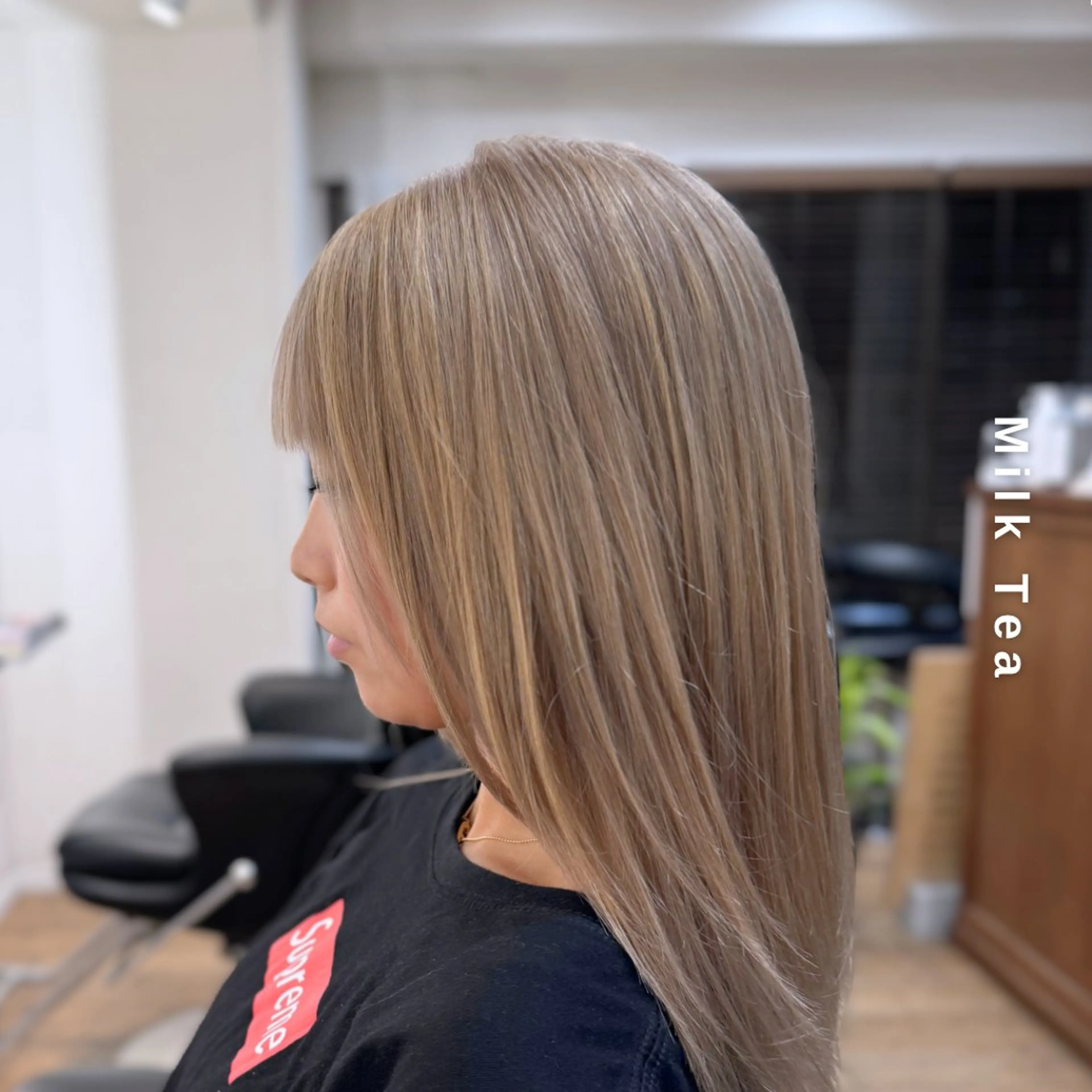 ロング カラー 透明感カラー ヘアカラー トリートメント ヘアセット Hair&Make newer所属・しんのすけ /モデルさん募集中のヘアスタイル