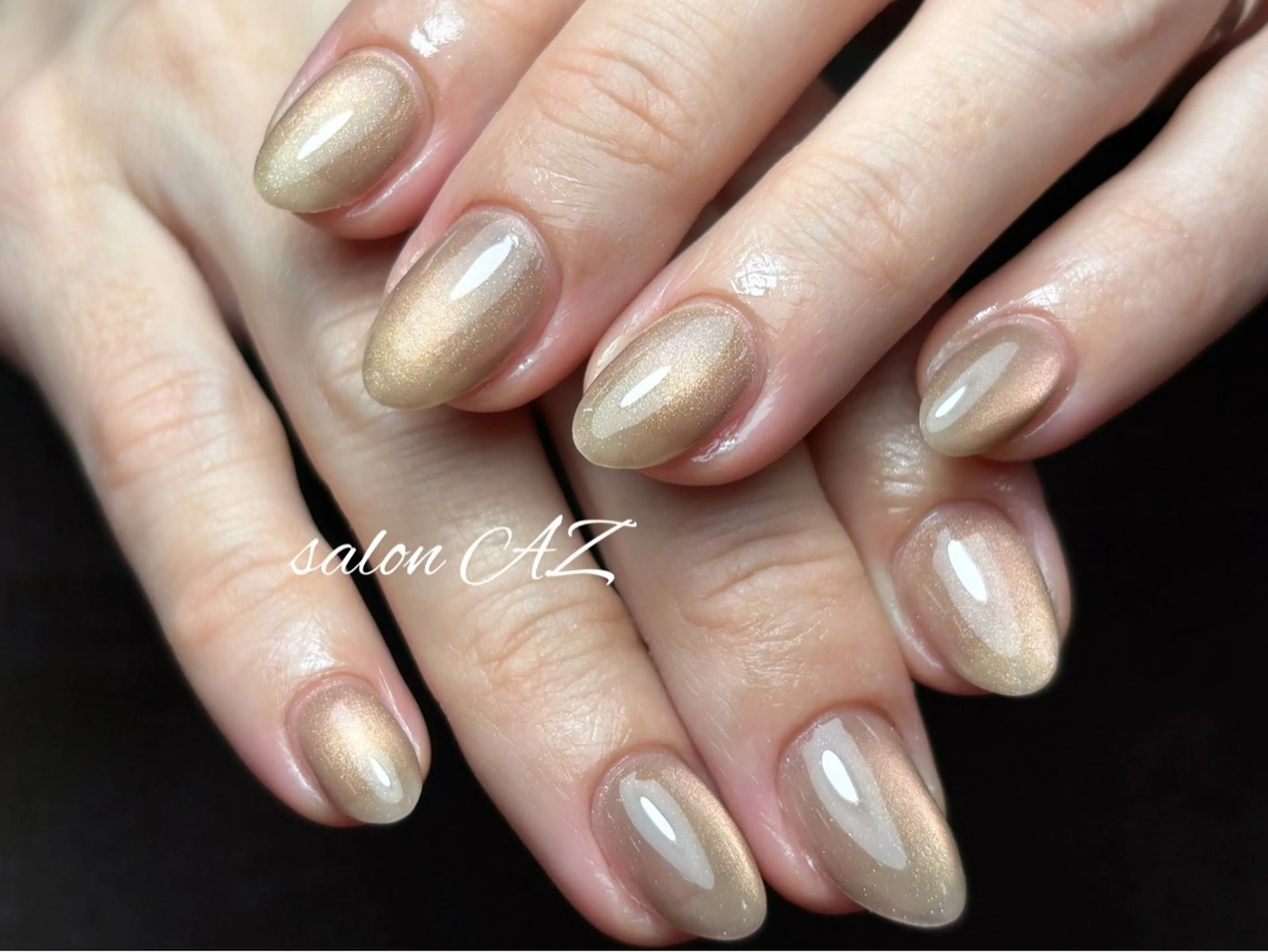 ネイル アートネイル 長さ出し フットネイル フレンチネイル ジェルネイル ハンドネイル salon AZのネイルデザイン