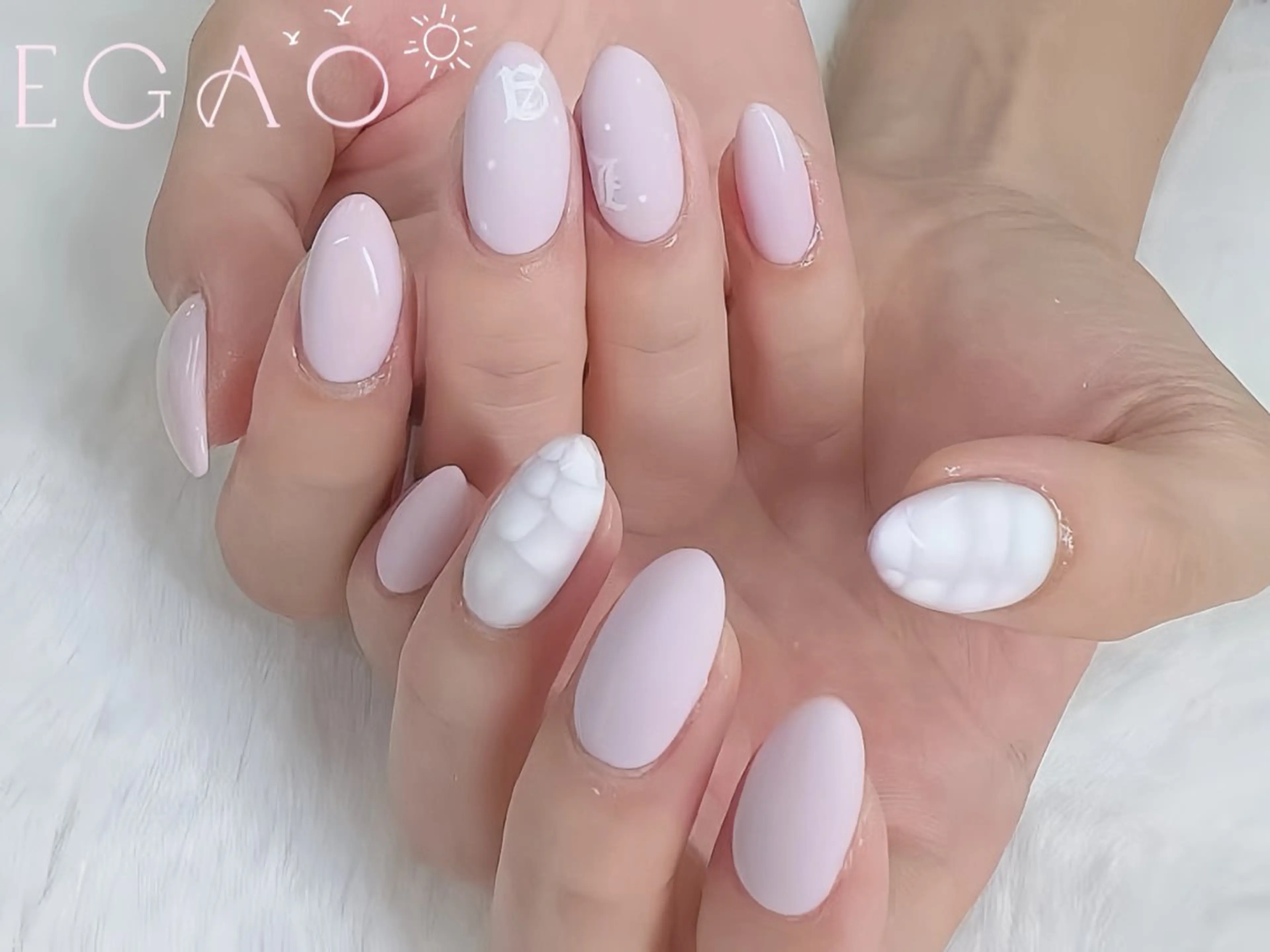 ネイル アートネイル フットネイル フレンチネイル ジェルネイル グラデーション ハンドネイル Egao Nail Salonのネイルデザイン