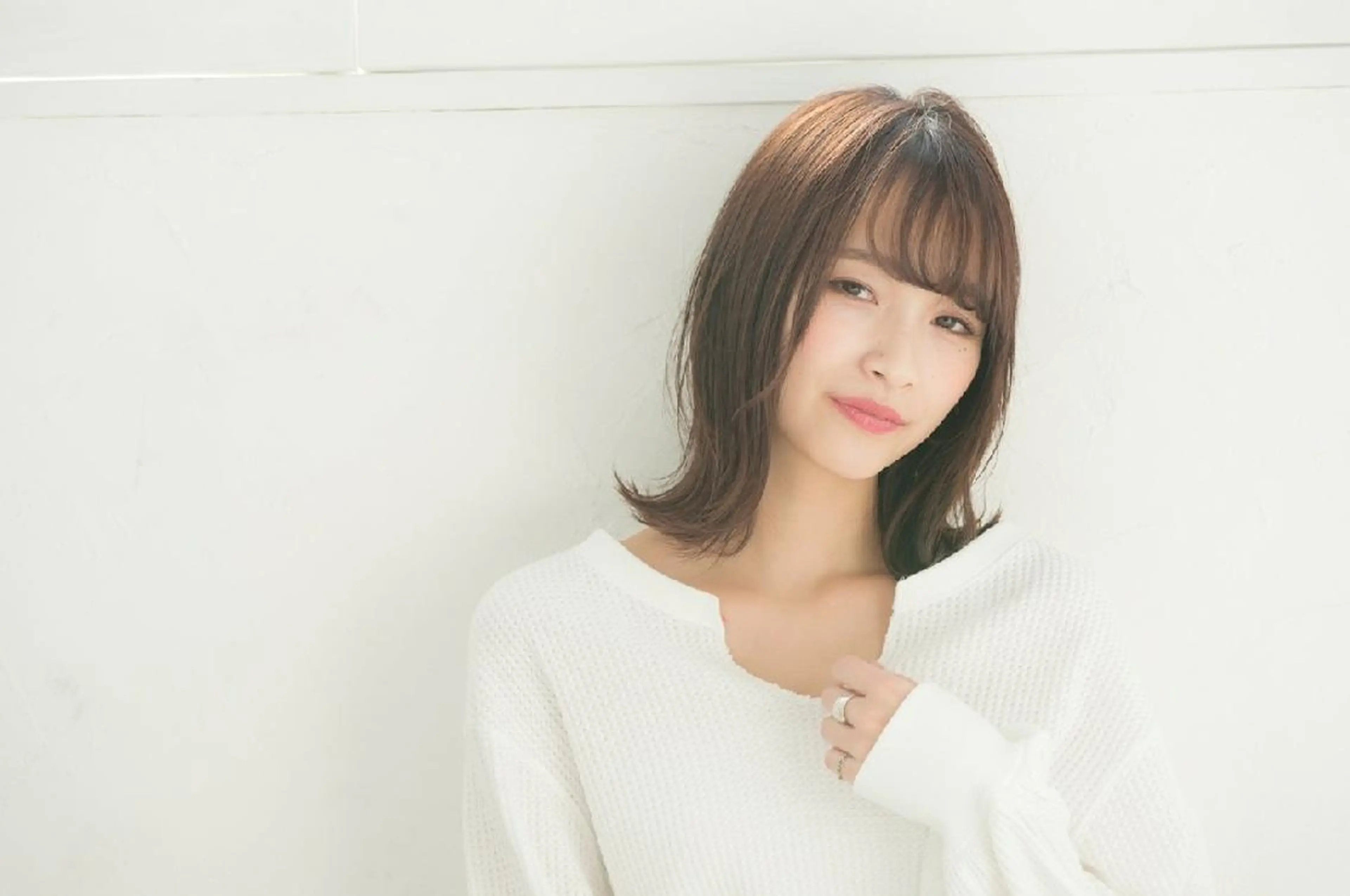 透明感抜群✨✨カラー＋極ツヤトリートメント✨￥8000の写真