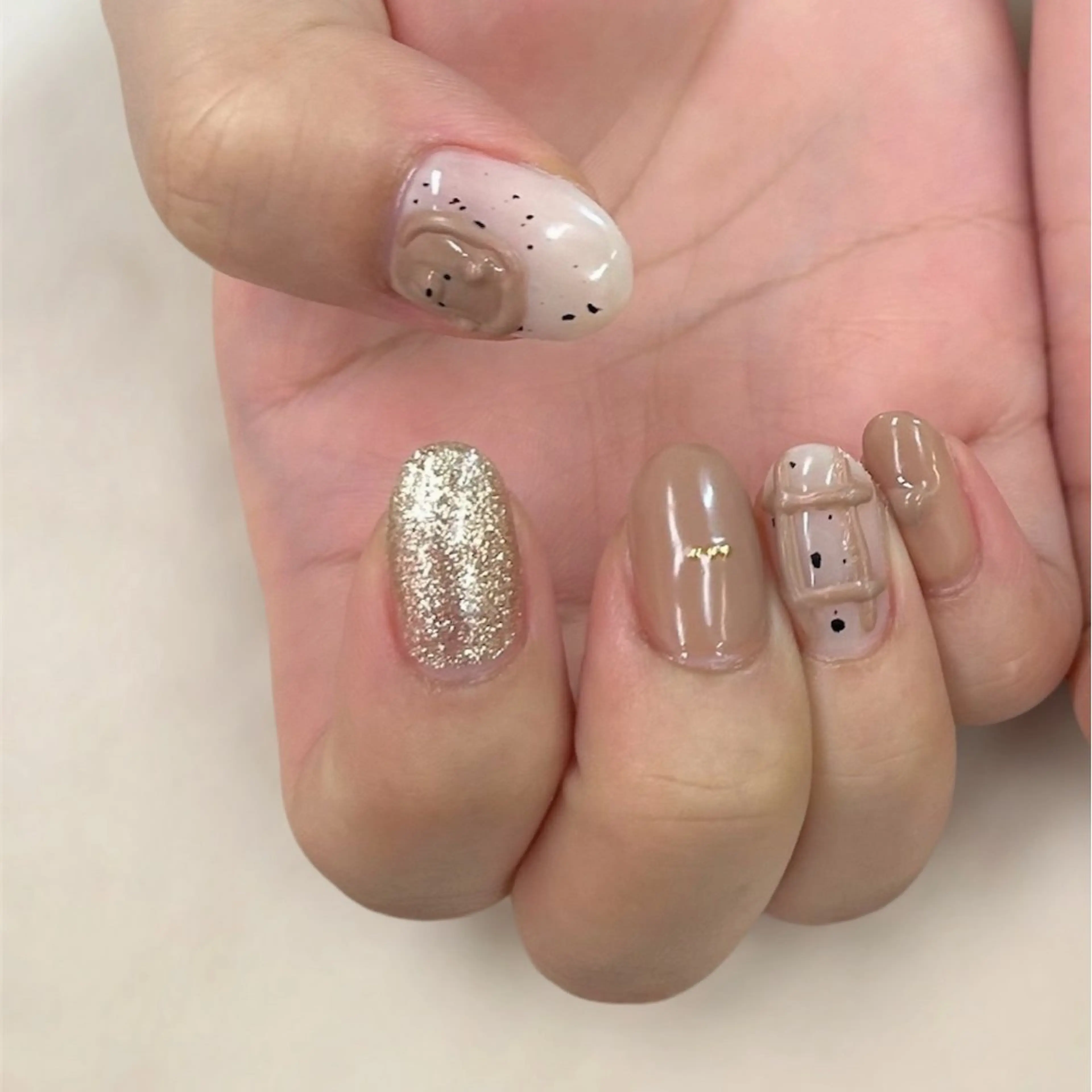 ネイル ハンドネイル アトリエ　ミモザ所属・いまむら あかりのネイルデザイン