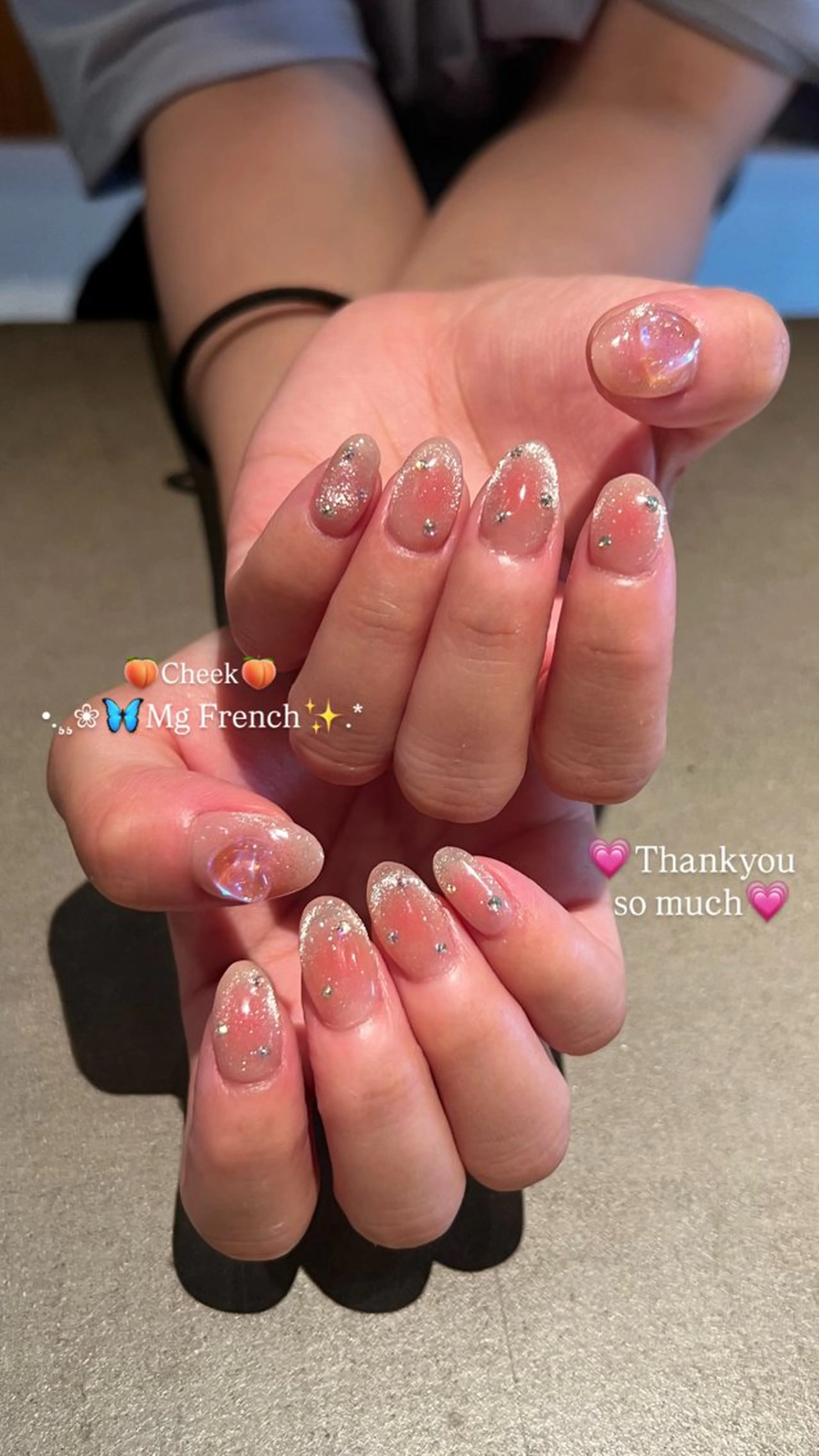 ネイル マグネットネイル ウエチ ノリカ🐸のネイルデザイン