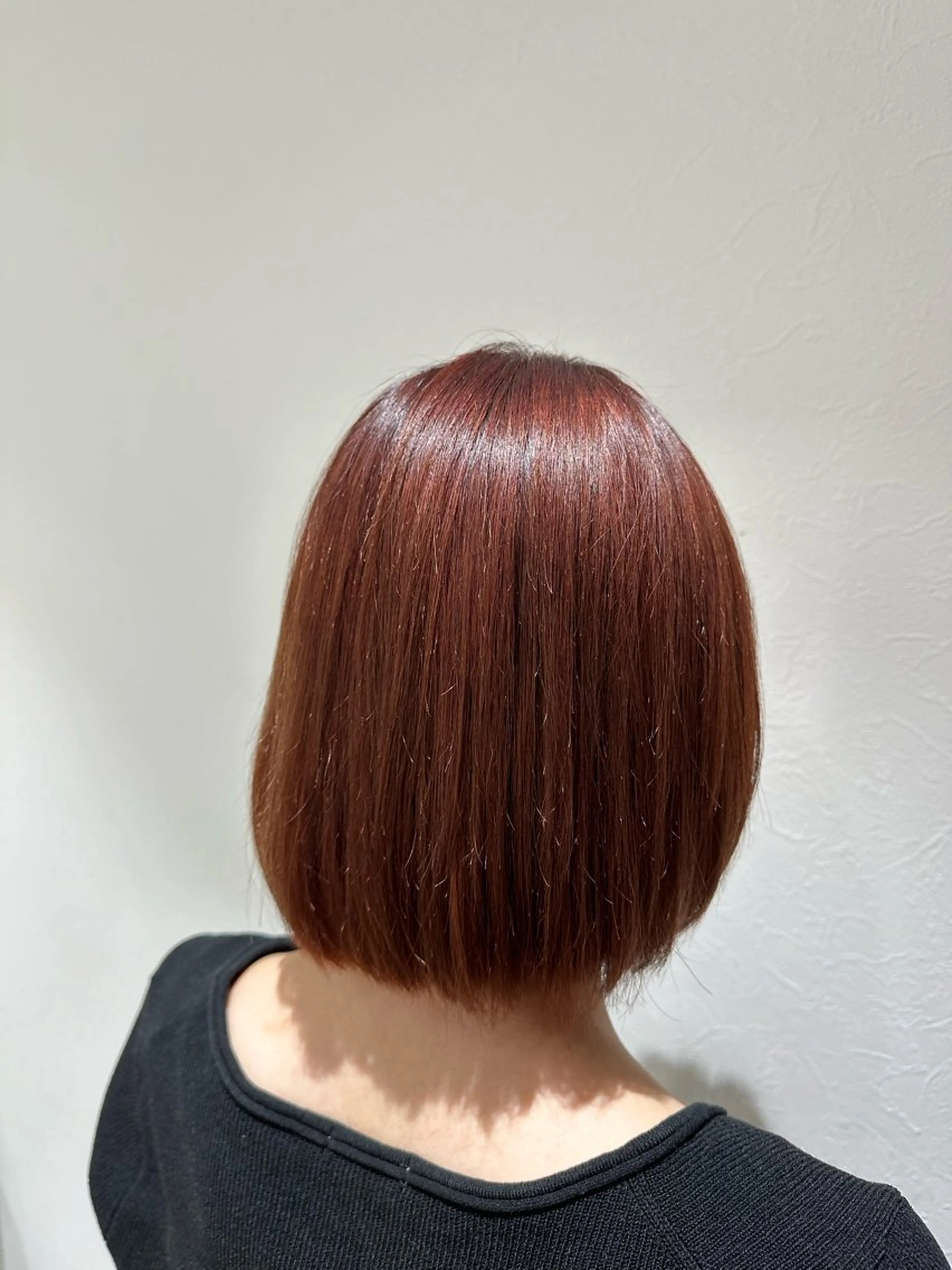 カラー ボルドーカラー abiehair住吉店所属・近藤 李香のヘアスタイル