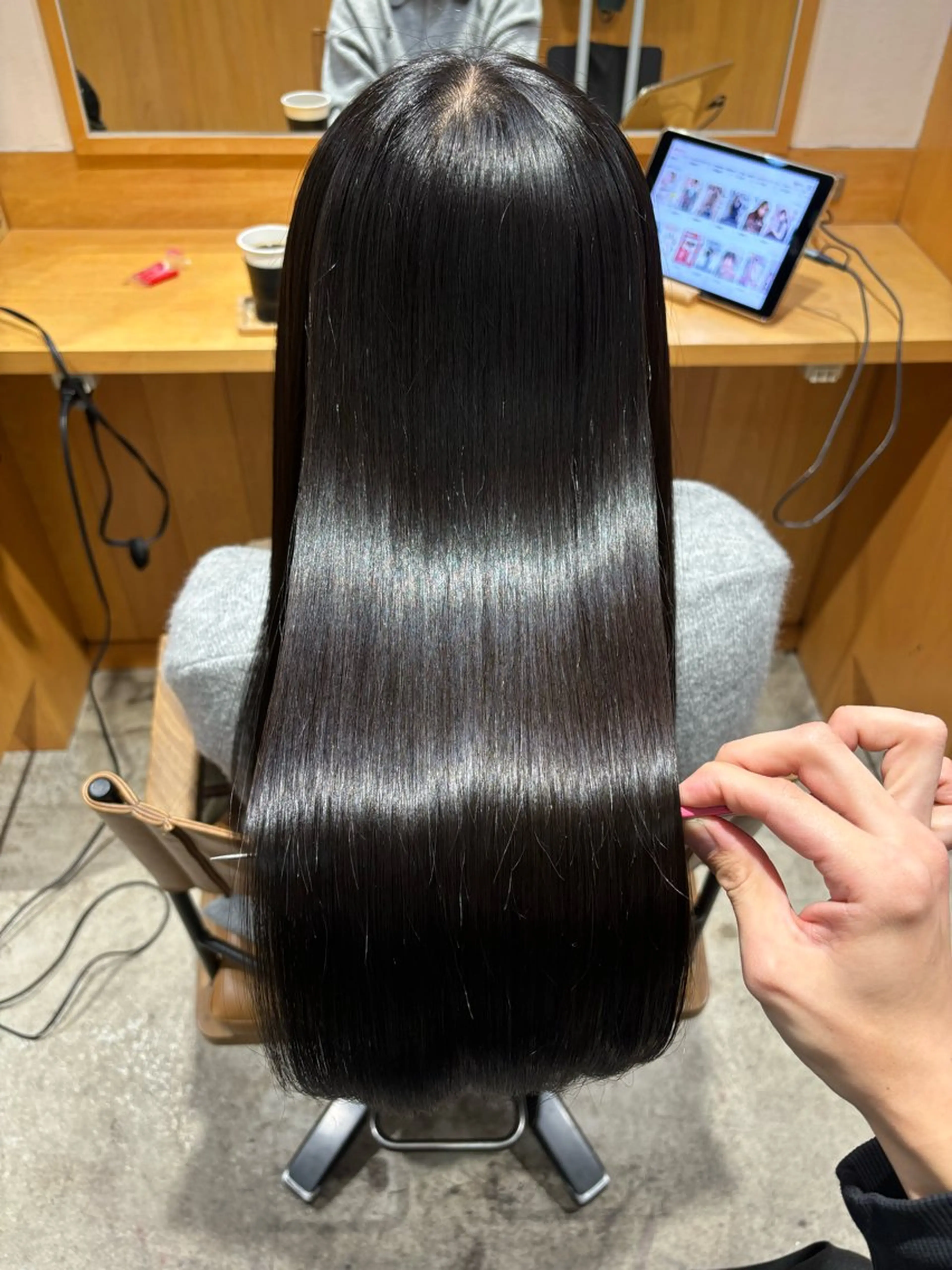 ロング カット ヘアカラー トリートメント 【Amphi Tokyo】宮原のヘアスタイル