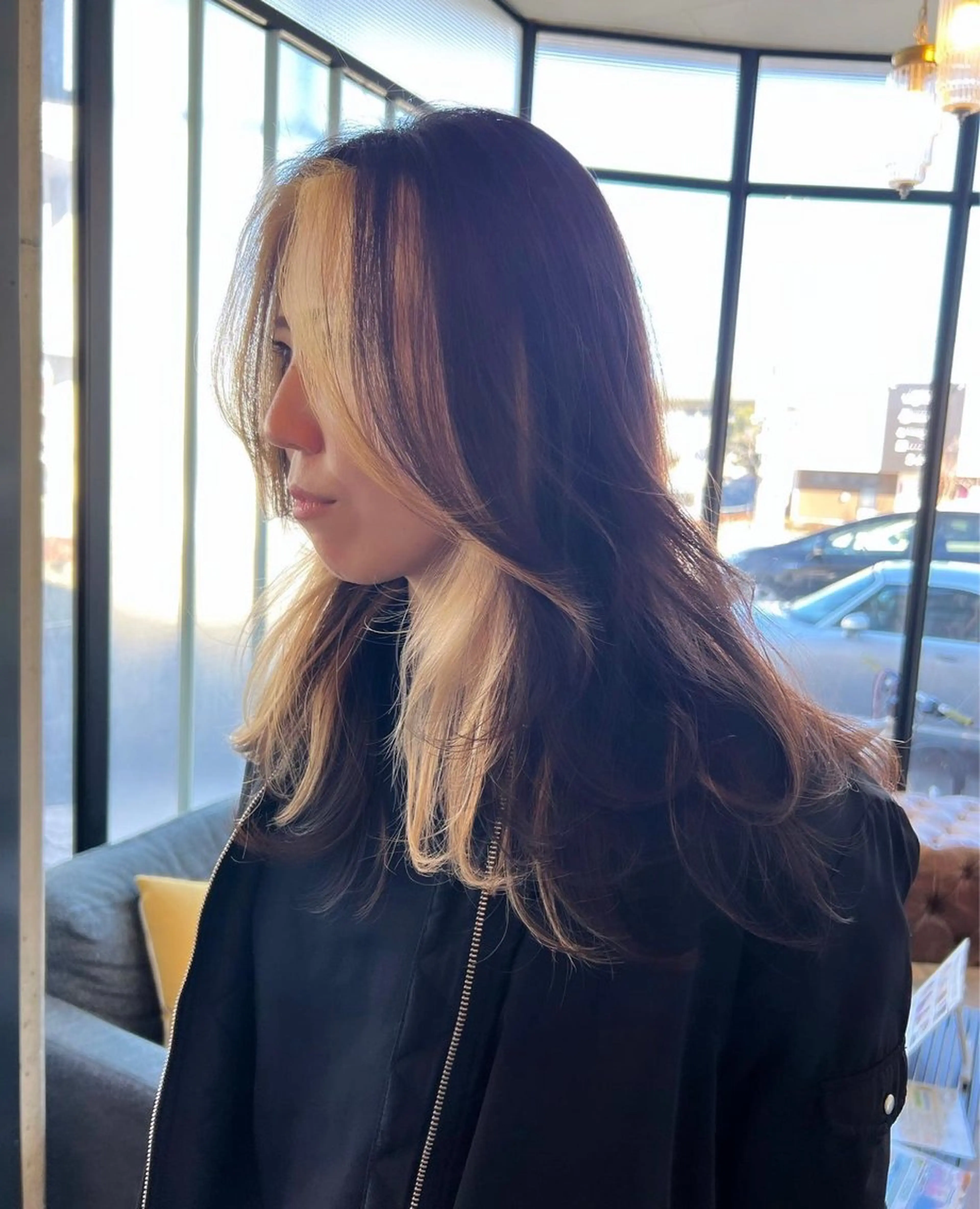 ロング カラー 只野 真衣のヘアスタイル