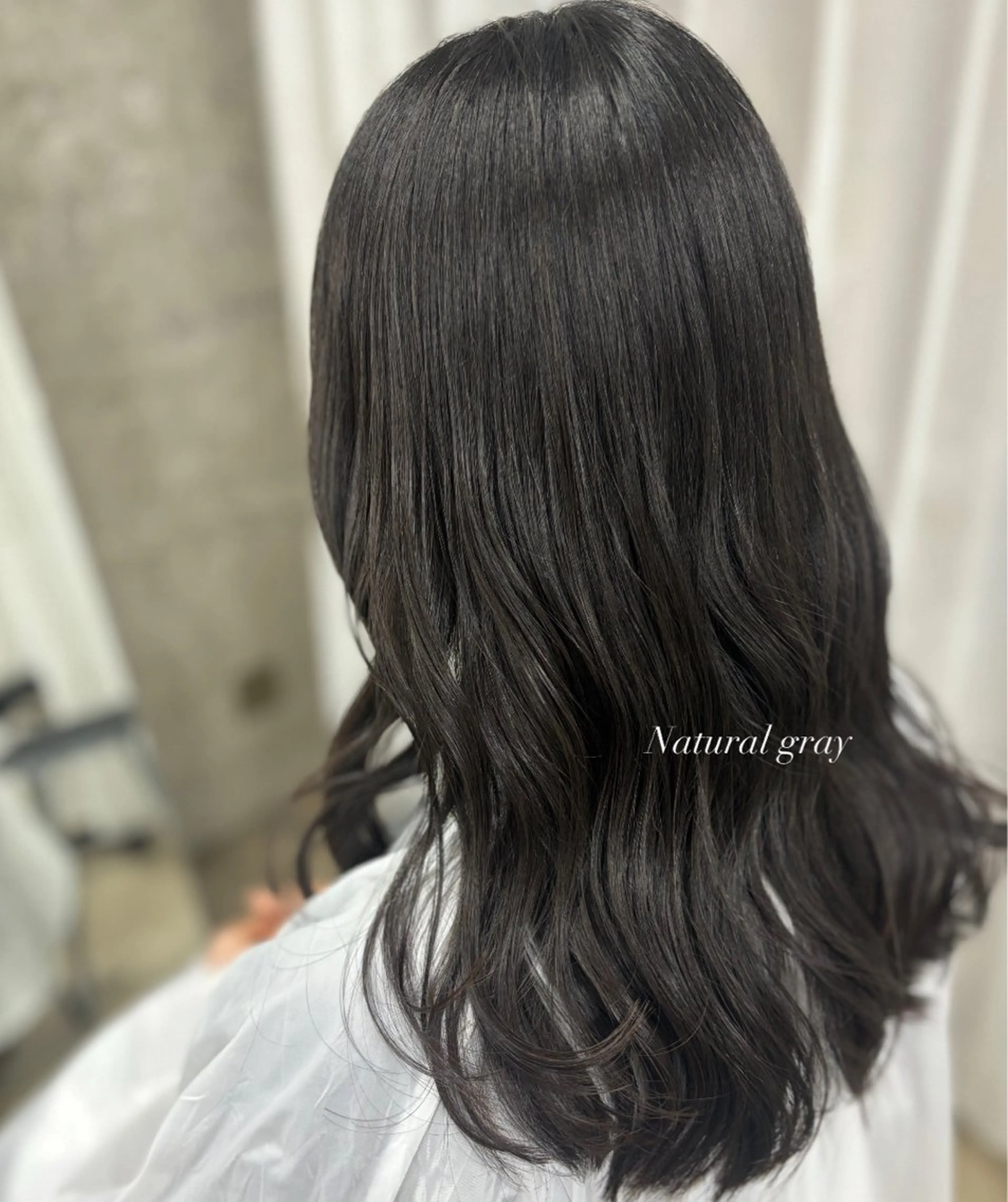 ロング カラー ヘアカラー トリートメント Moanin'所属・艶カラー／ナチュラル スタイル/Ayukaのヘアスタイル