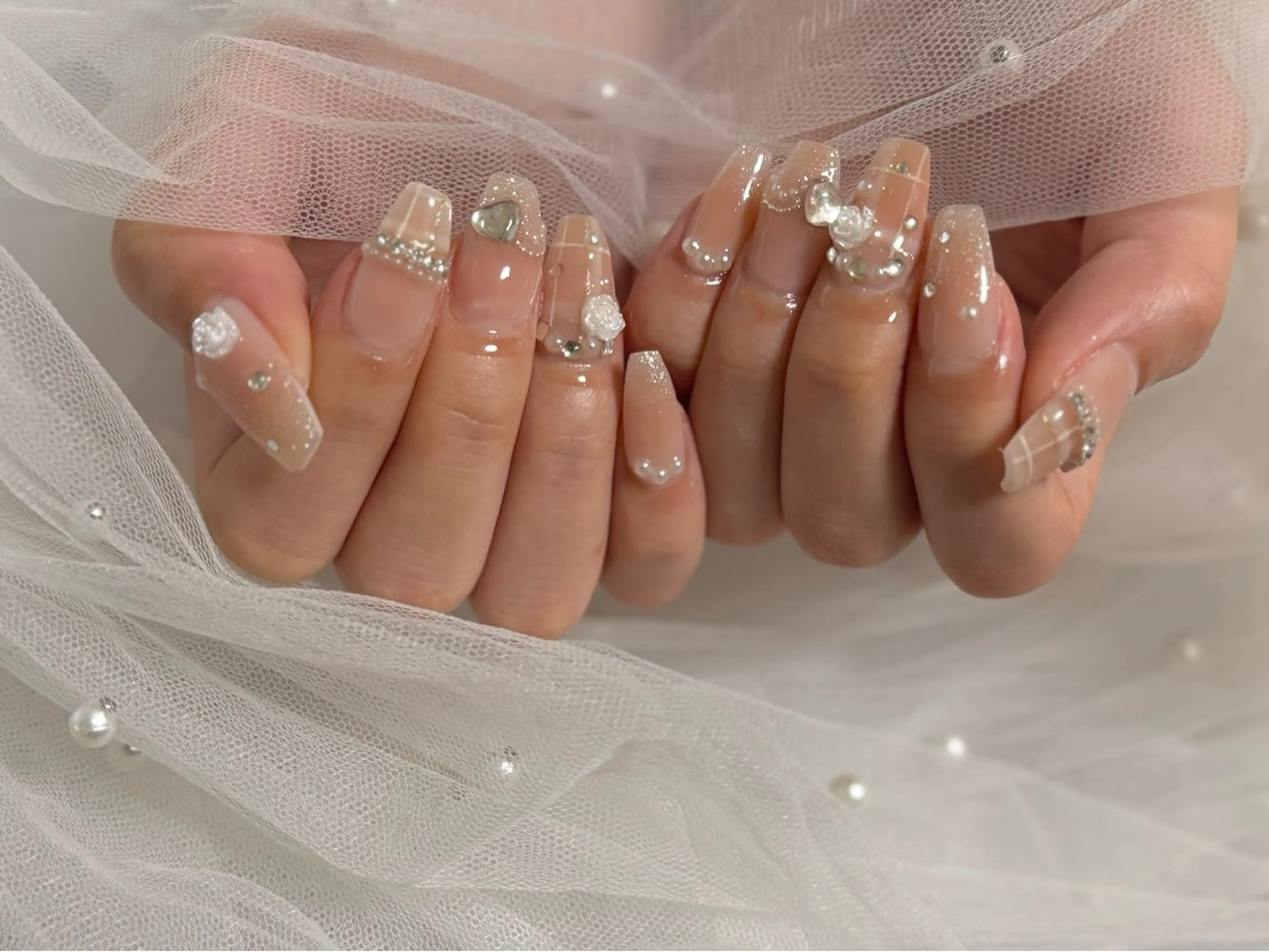 ネイル スカルプネイル ハンドネイル ëmma nail_ by chulaのネイルデザイン