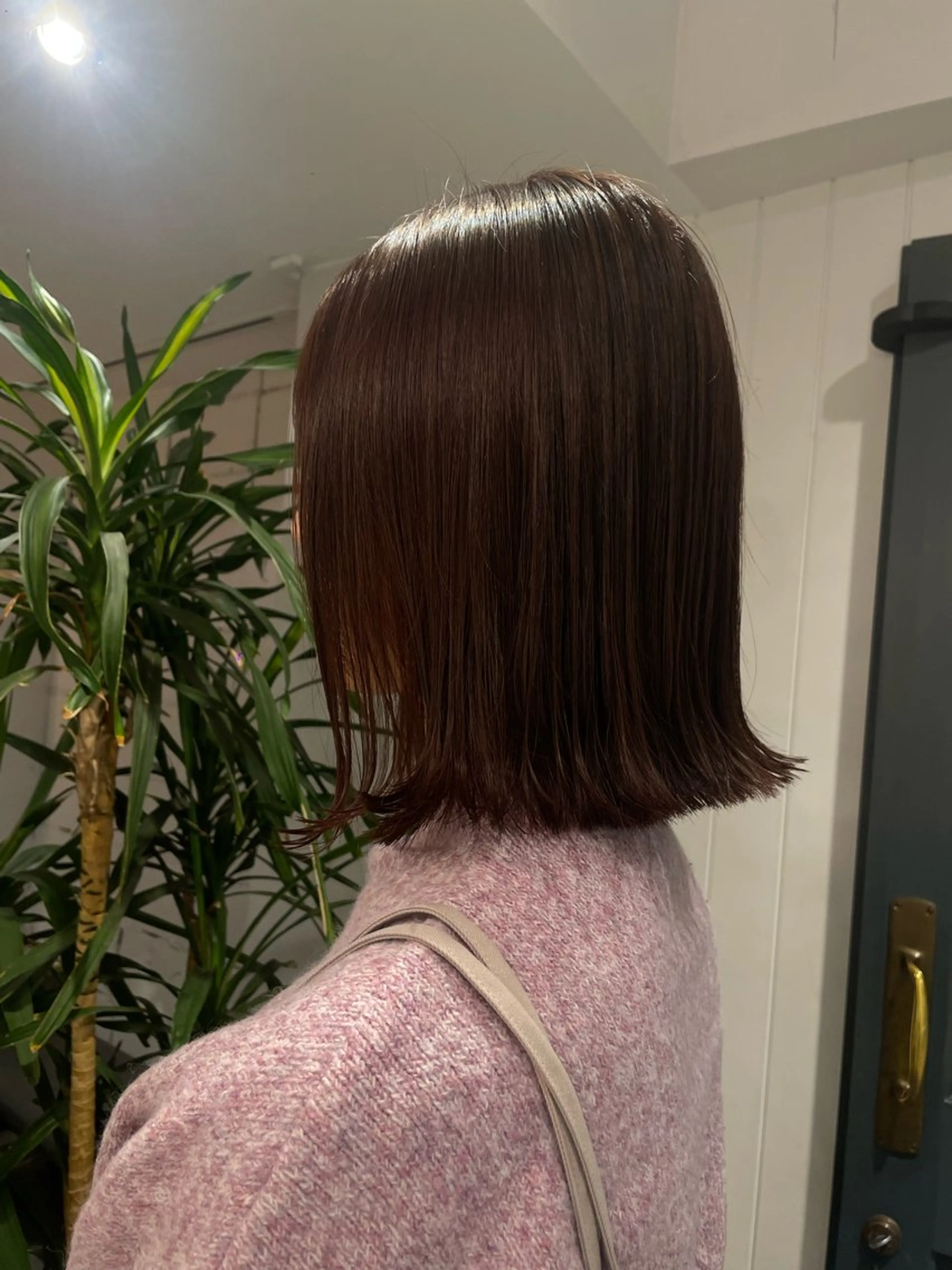 ミディアム カラー soto.所属・HARUHI 銀座 美容師౨ৎ⋆˚のヘアスタイル