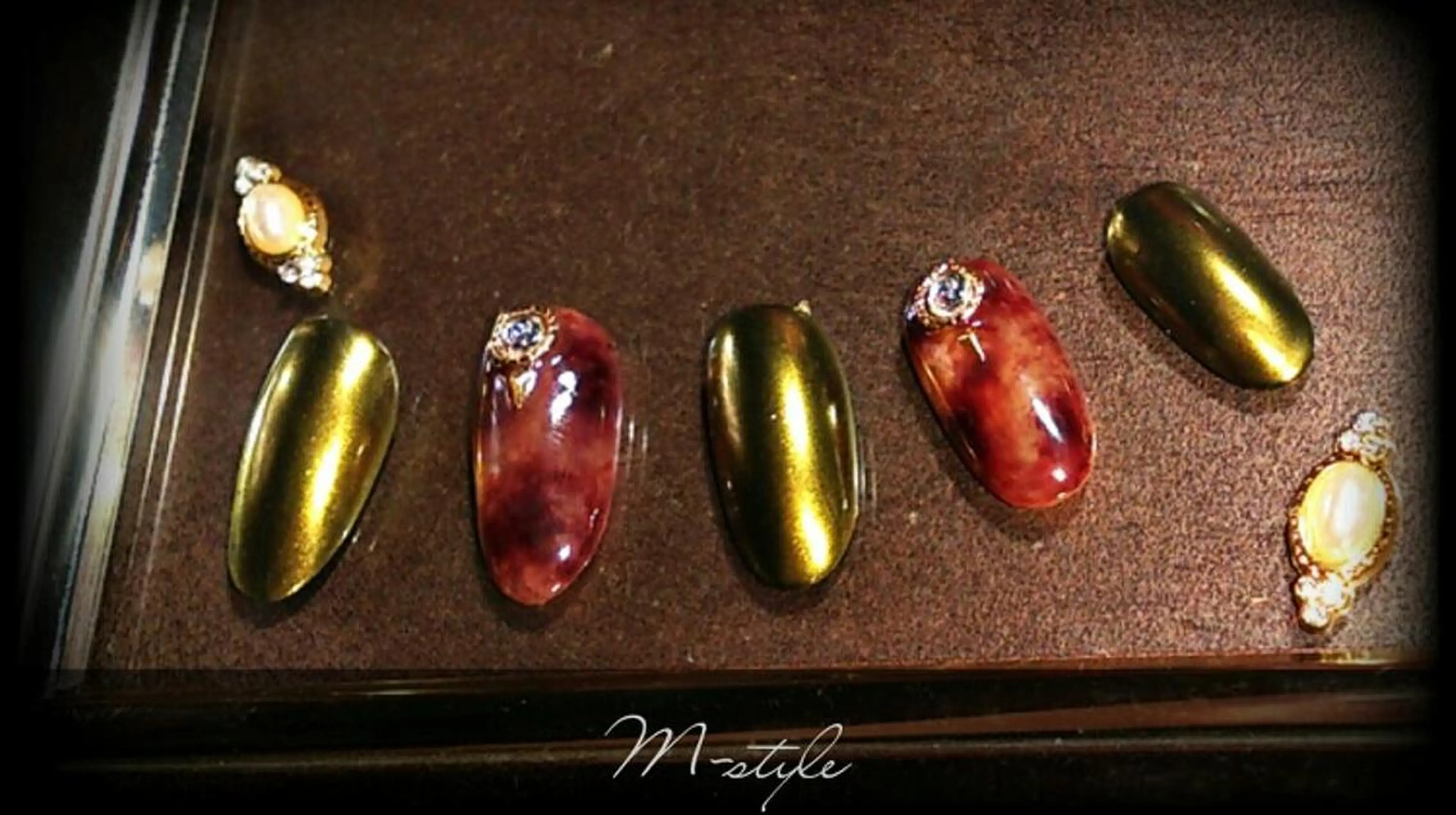 ネイル 下妻市ﾈｲﾙｻﾛﾝ M_styleのネイルデザイン