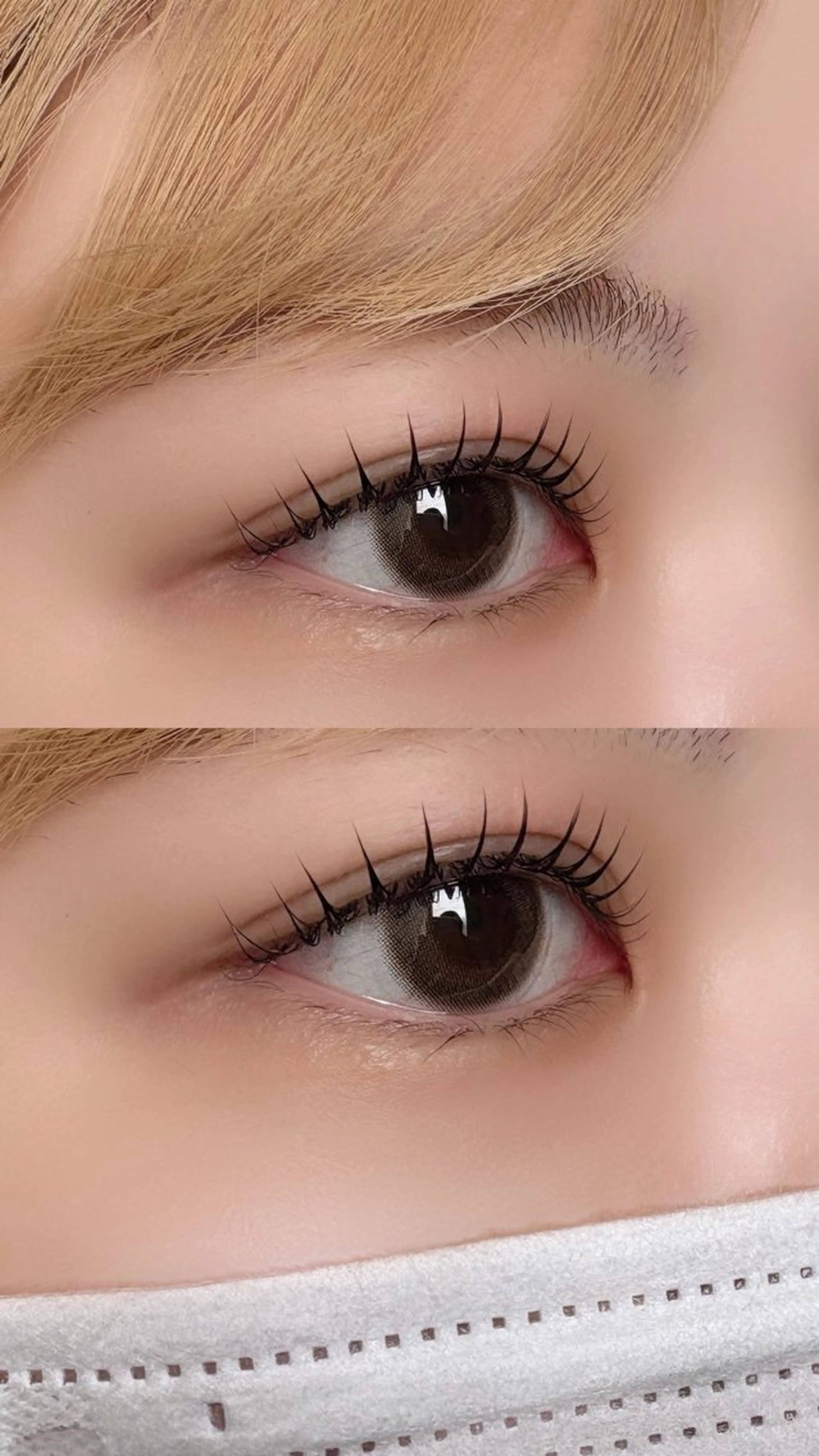 マツエク・マツパ 束感まつ毛 パリジェンヌラッシュリフト マツエク・まつ毛パーマ・眉毛・ネイル専門店 eyelash&nail Lucia 阿倍野店 5F所属・mi oのマツエク・マツパデザイン