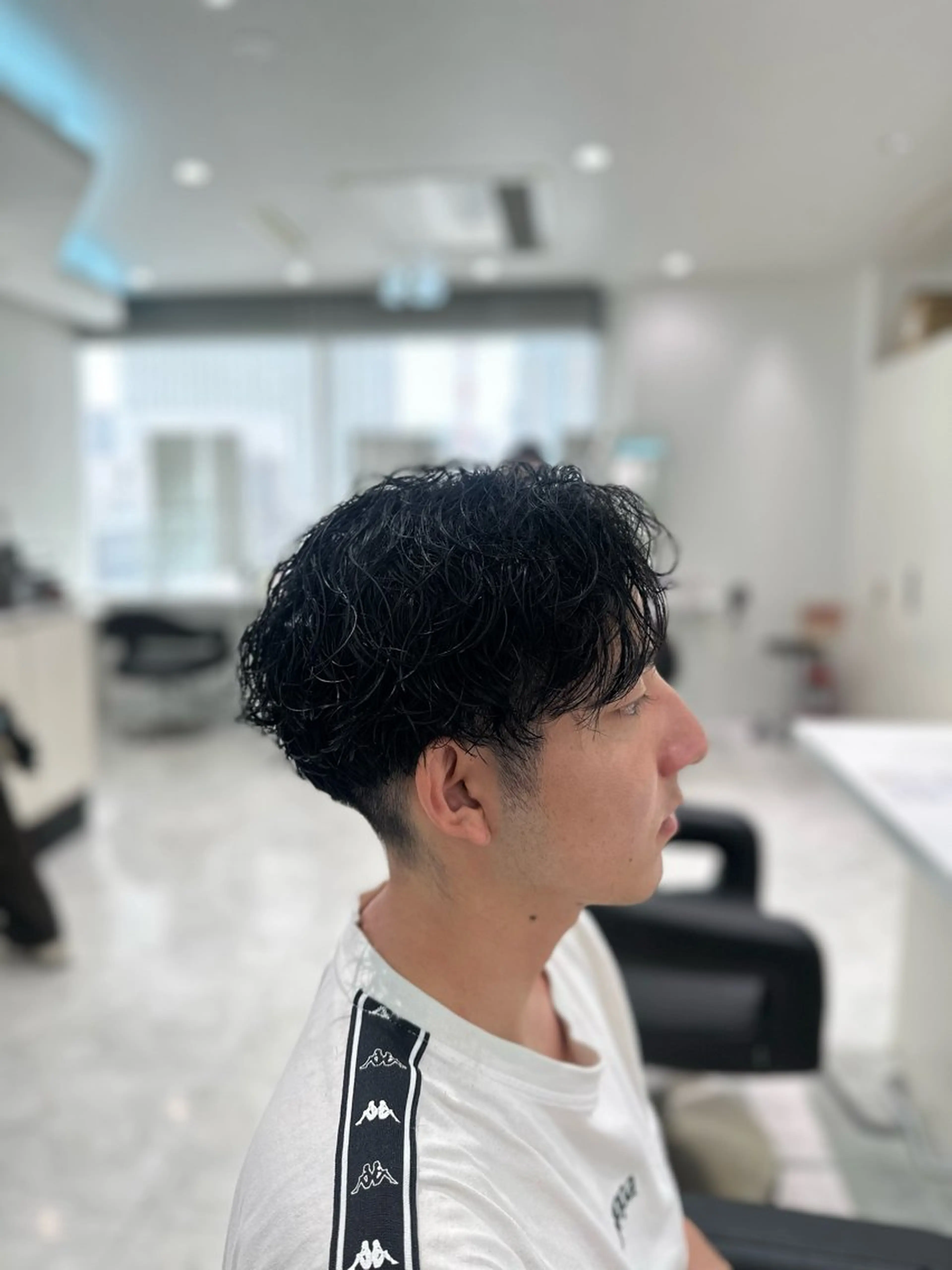 パーマ メンズ カット パーマ 🐺メンズパーマ の達人　あさひ🐺のヘアスタイル