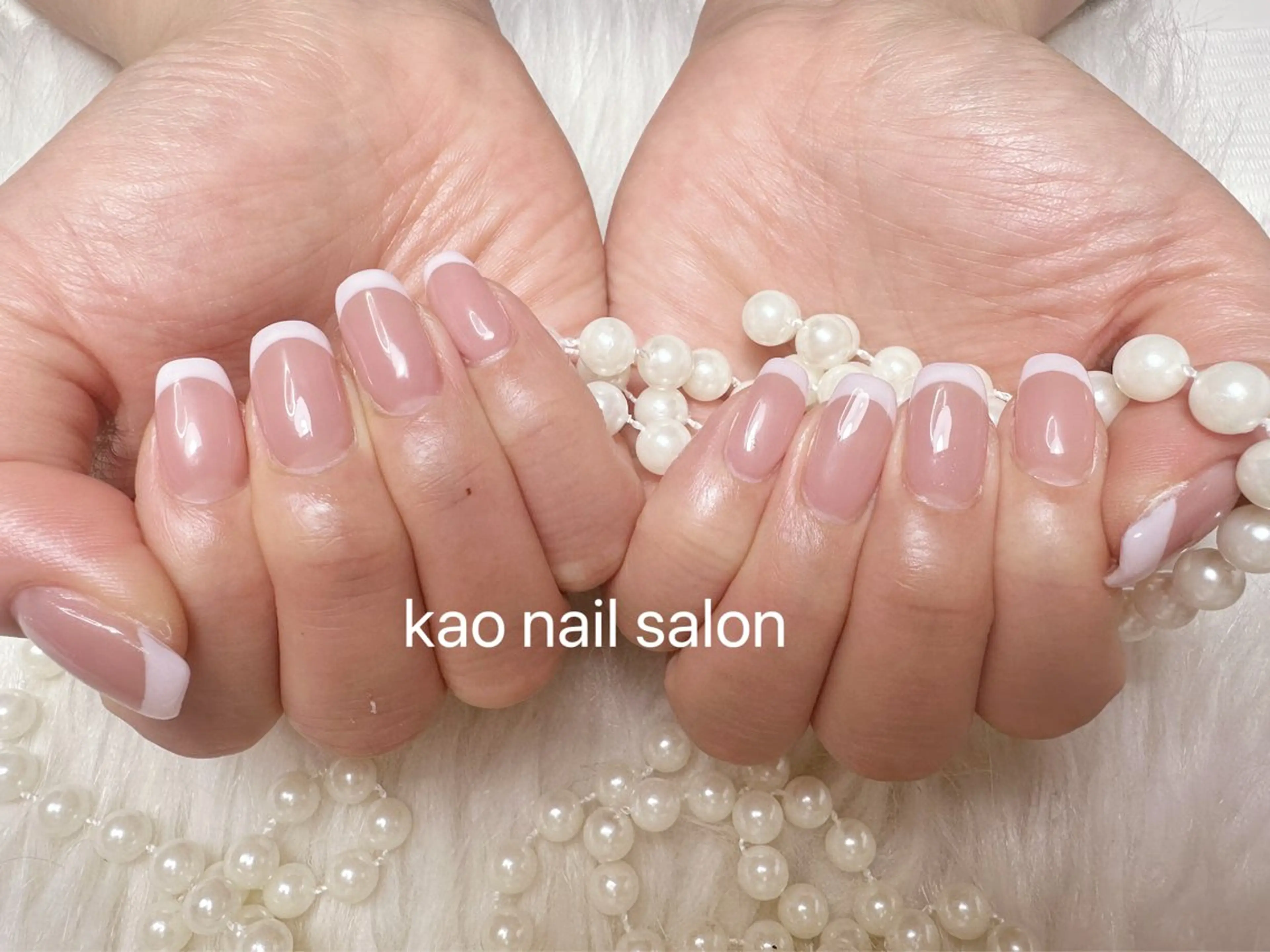ネイル ハンドネイル kao nail マグネット/長さだしのネイルデザイン