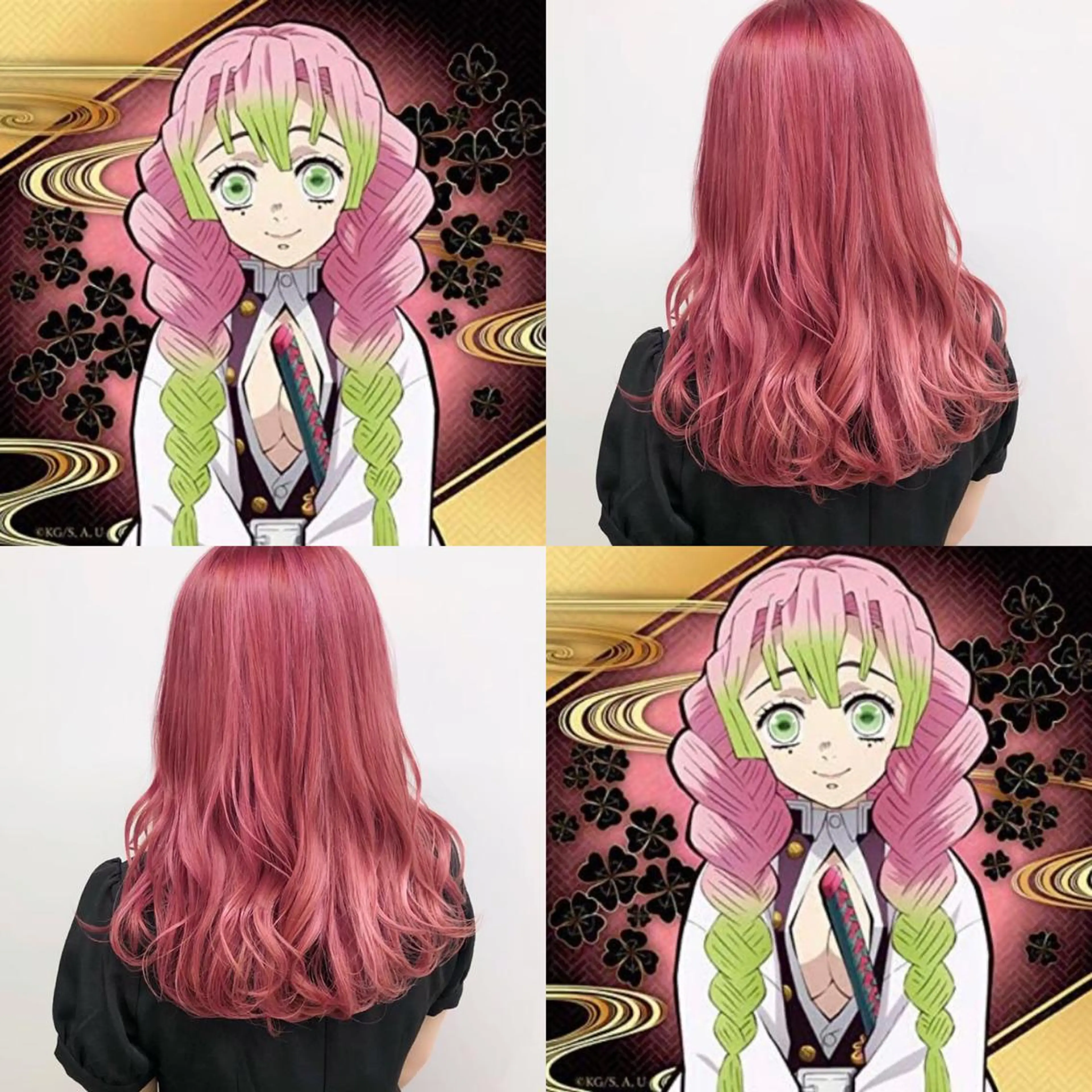 ロング カラー インナーカラー くすみミルクティー／ ブラウン🪡TOWAのヘアスタイル