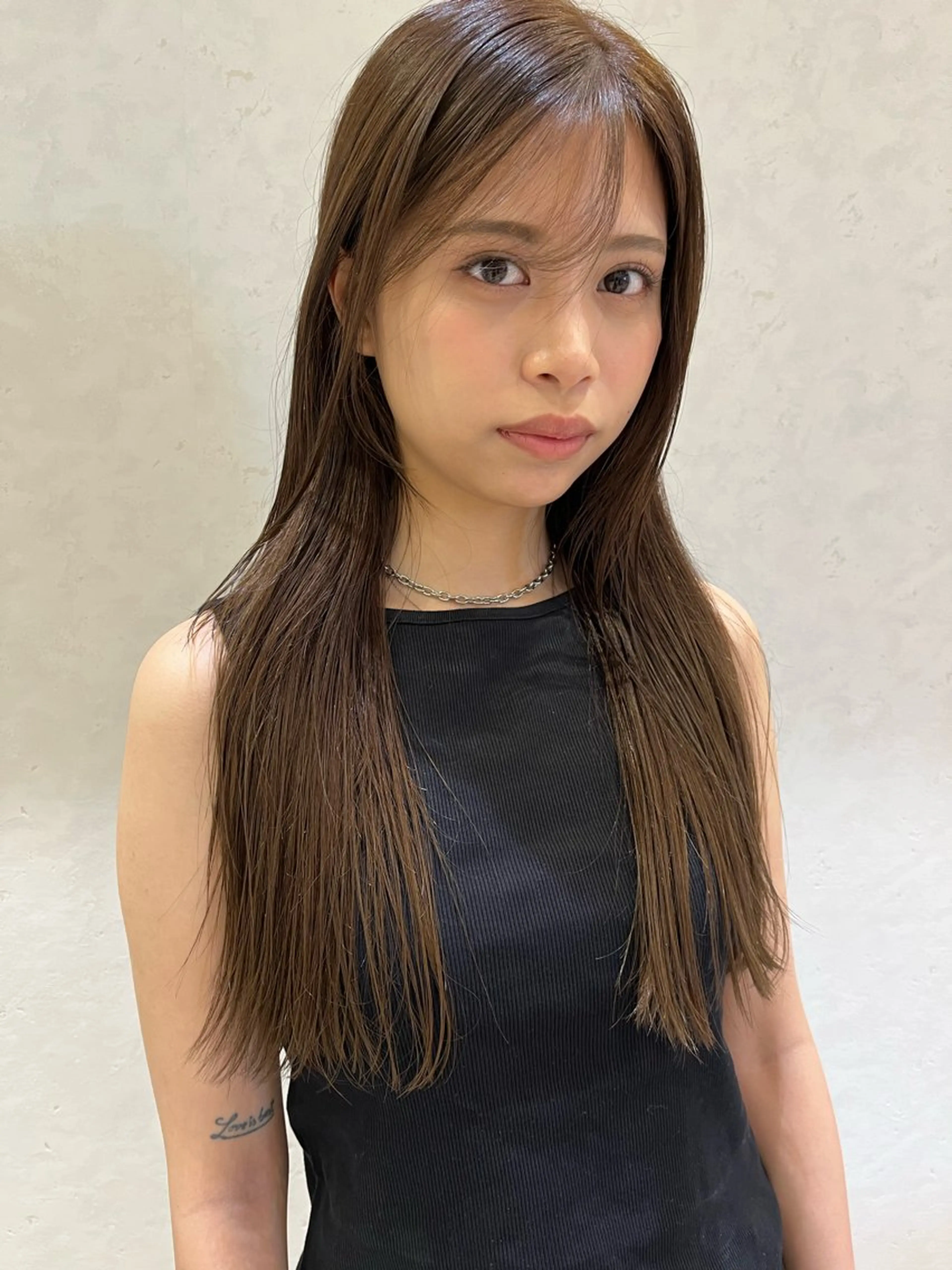 ロング カラー nono/パーマ /顔まわりカット🐈のヘアスタイル