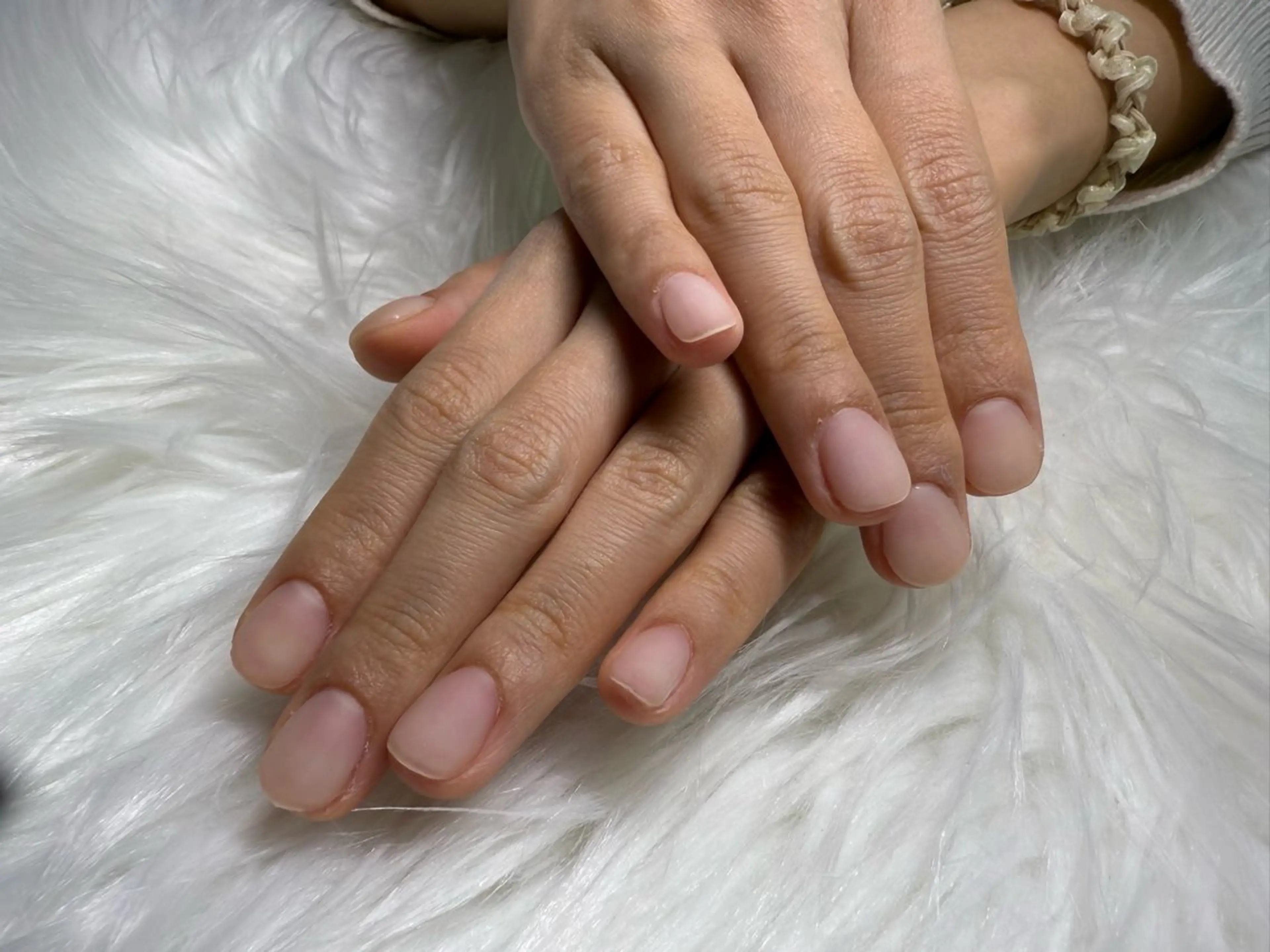 ネイル クリアネイル マットネイル シンプルネイル 上原 小夏のネイルデザイン