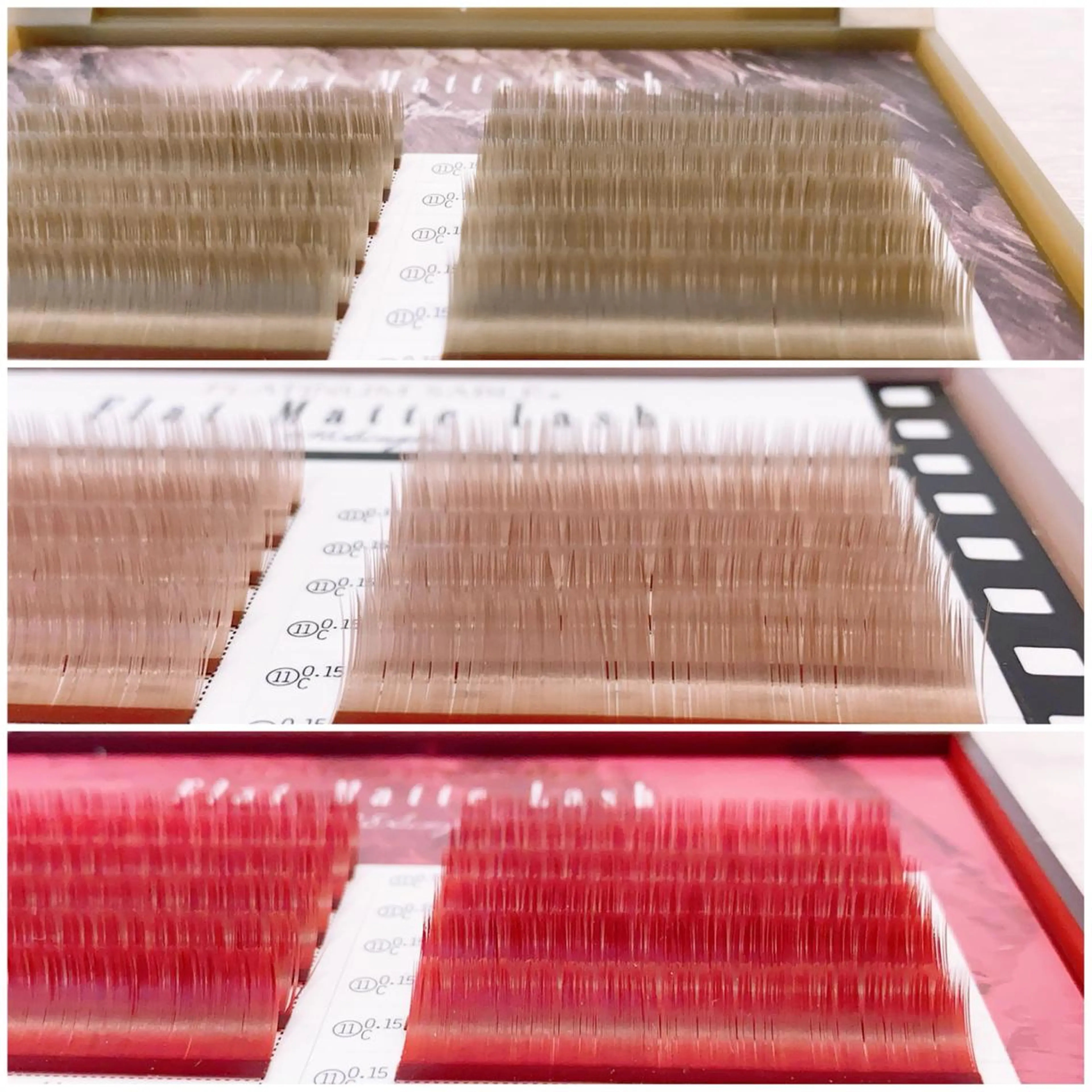 マツエク・マツパ フラットラッシュ 小幡 美穂子のマツエク・マツパデザイン