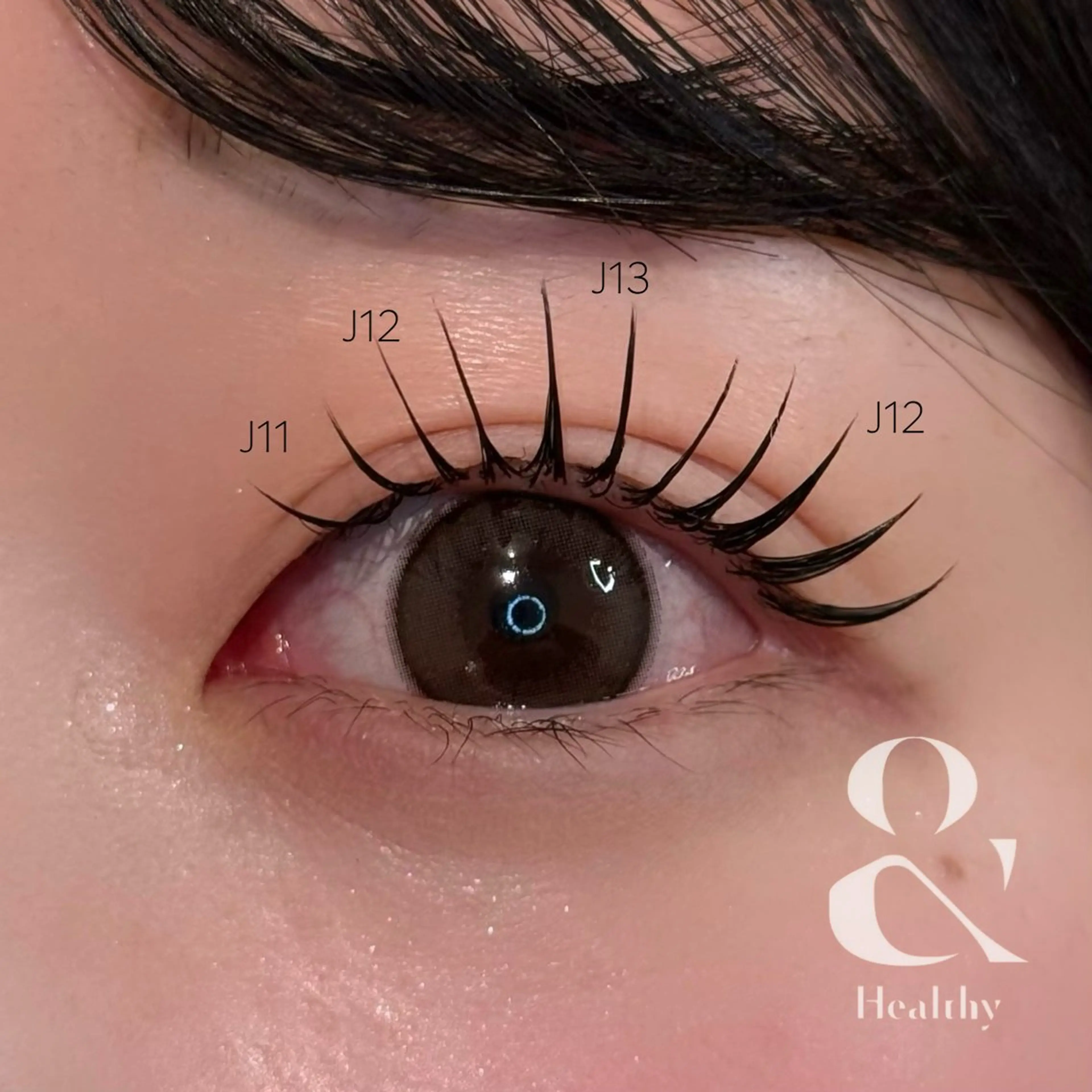 マツエク・マツパ キュート マツエク nico/束感まつ毛 /アンドヘルシーのマツエク・マツパデザイン