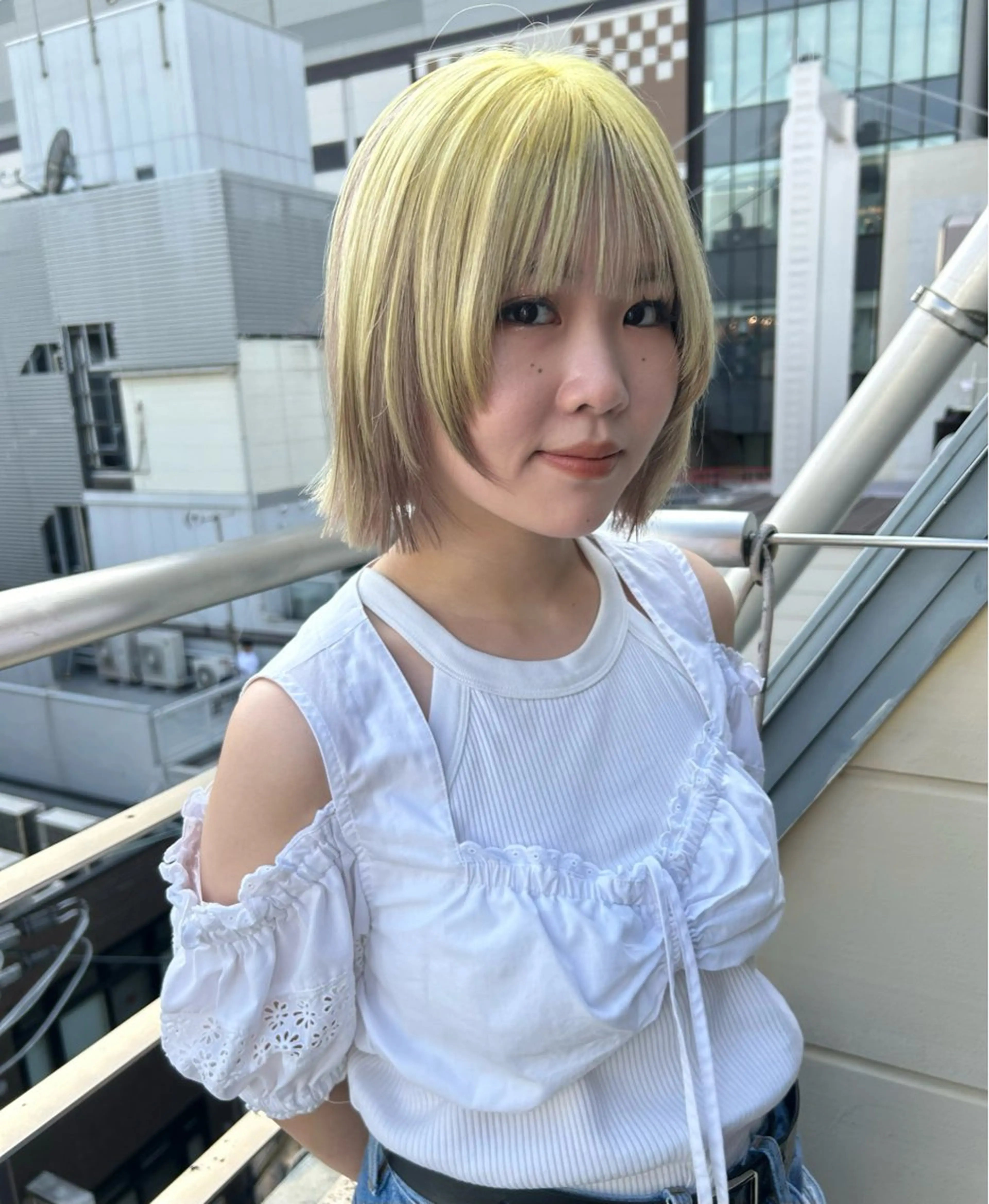 ミディアム カラー land所属・透明感カラー/レイヤ ー🌙Honokaのヘアスタイル