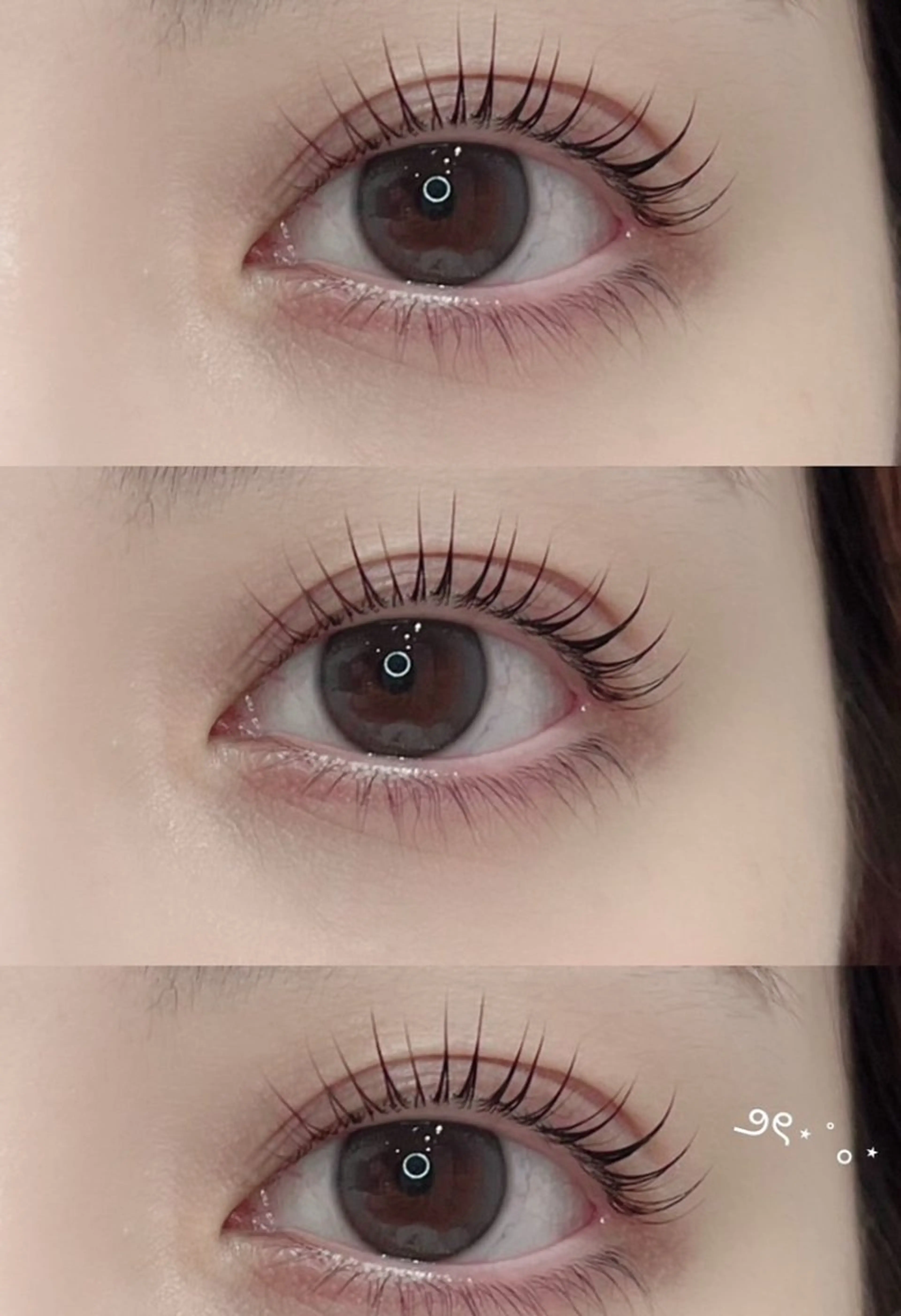 ⭐️【韓国風】美眉スタイリング＋まつ毛パーマ上下(種類選べます)¥15,630の写真