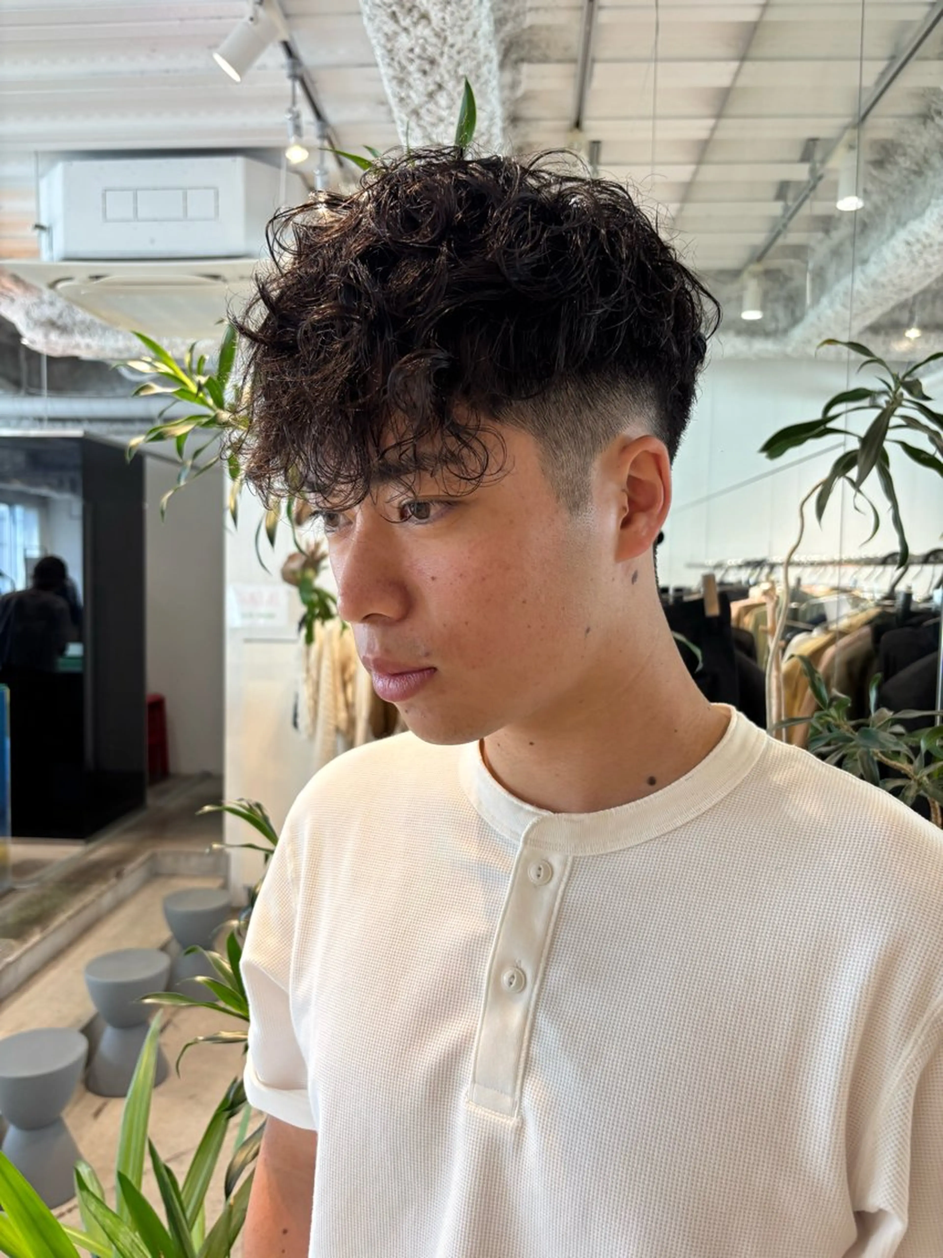 パーマ メンズ ANY/須田 麻人/ハードパーマのヘアスタイル