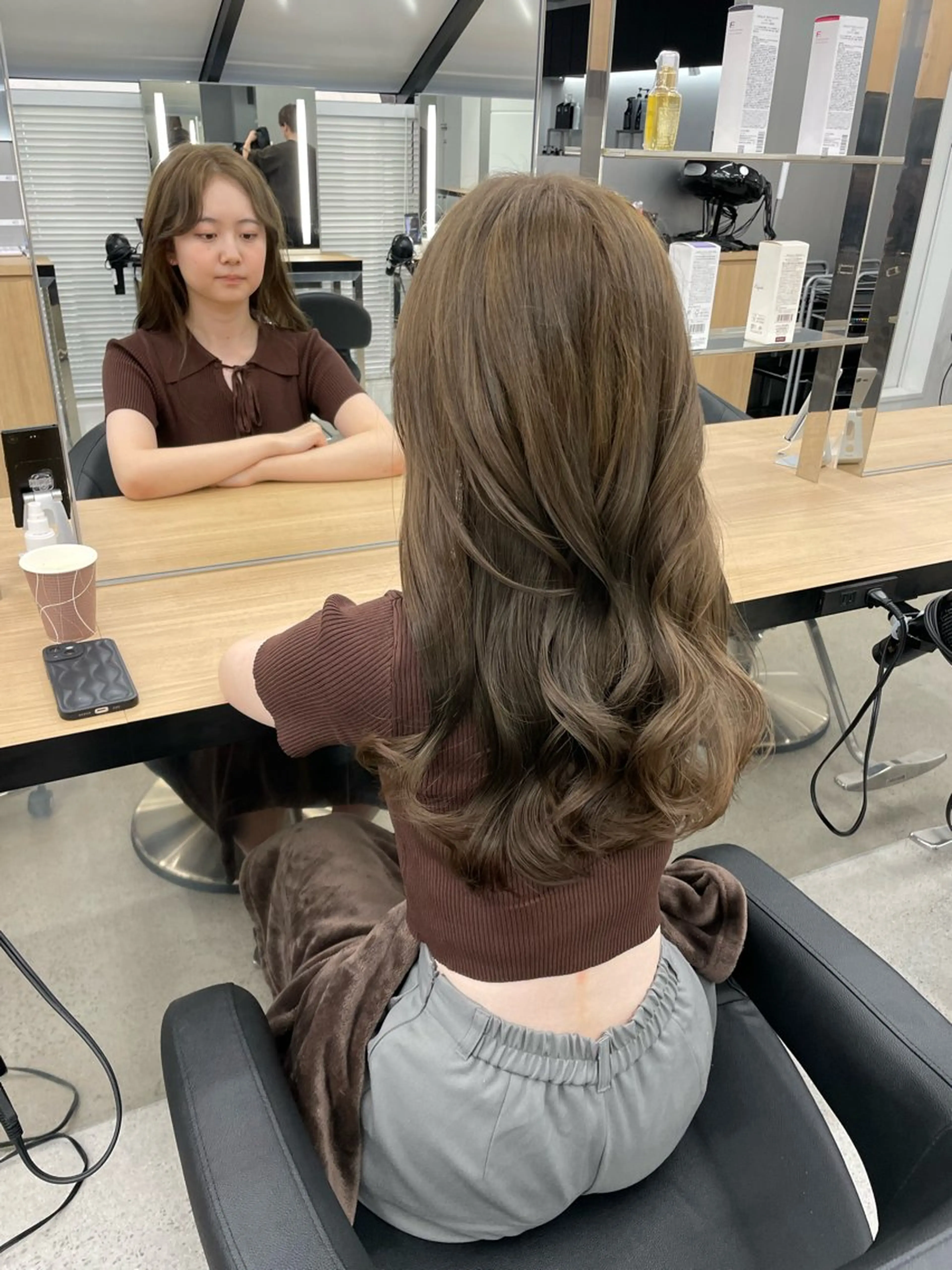 ロング 💍大人デザイン /ハイトーン♡リクトのヘアスタイル