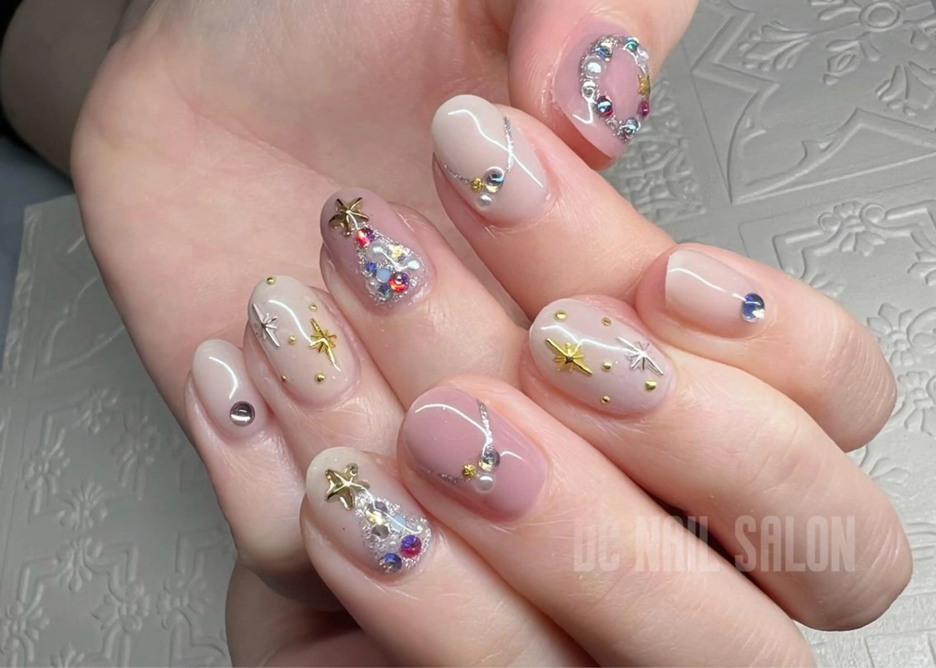 ネイル アートネイル 冬ネイル クリスマス DC nail salonのネイルデザイン