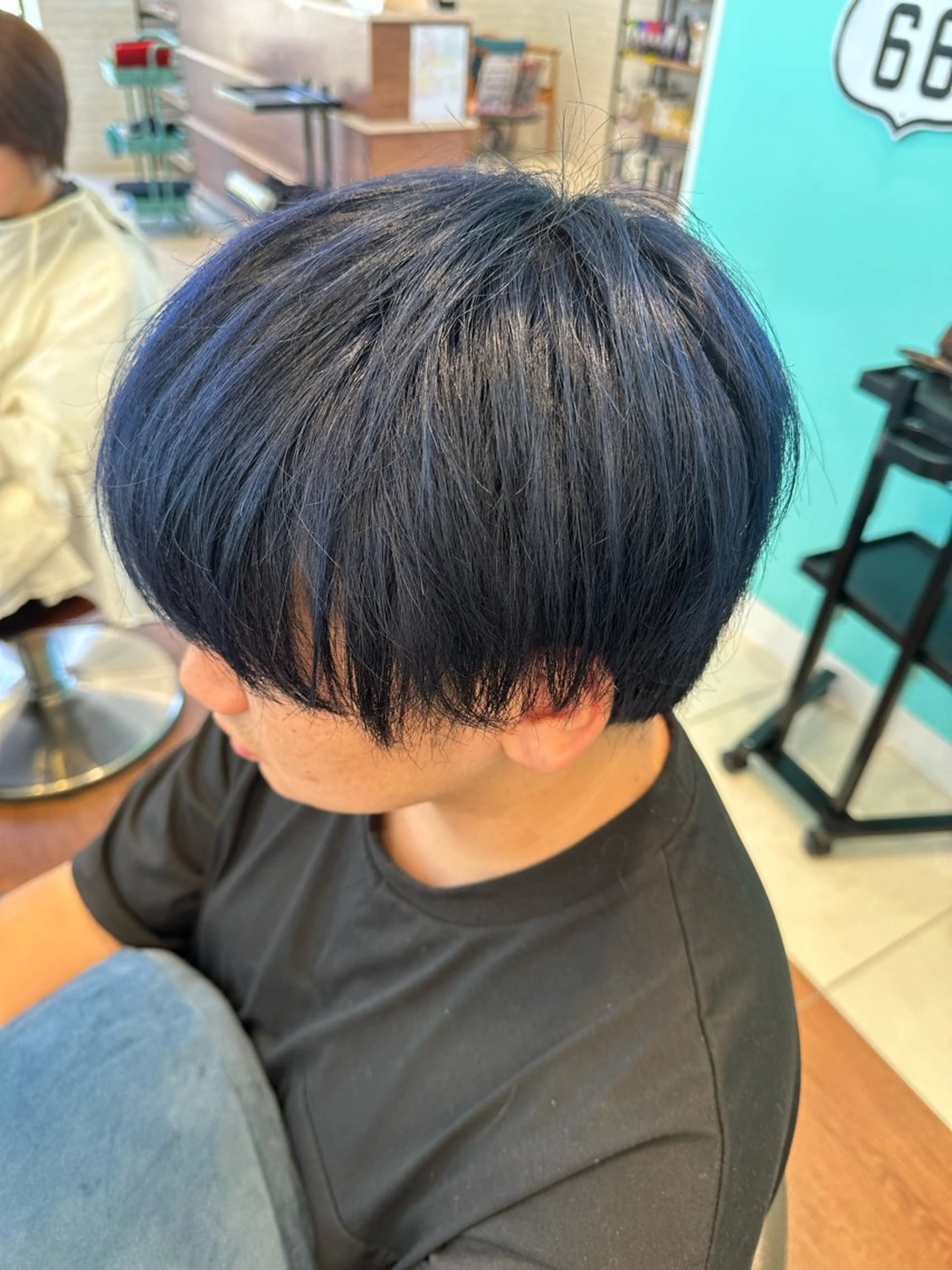 カラー メンズ カット ヘアカラー ho nokaのヘアスタイル