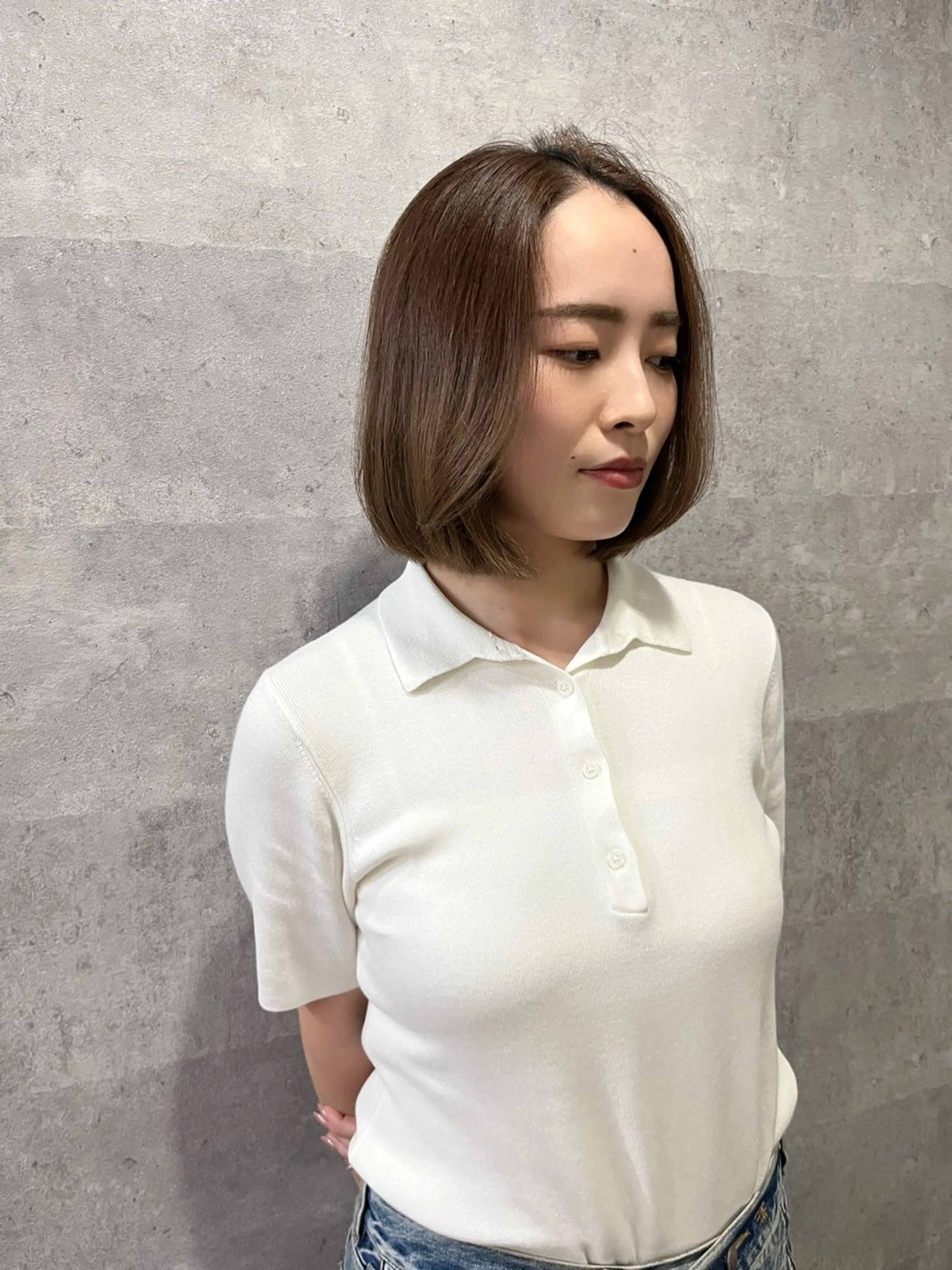 ショート カラー ヘアカラー Grow by NYNY 坂本 理輝のヘアスタイル