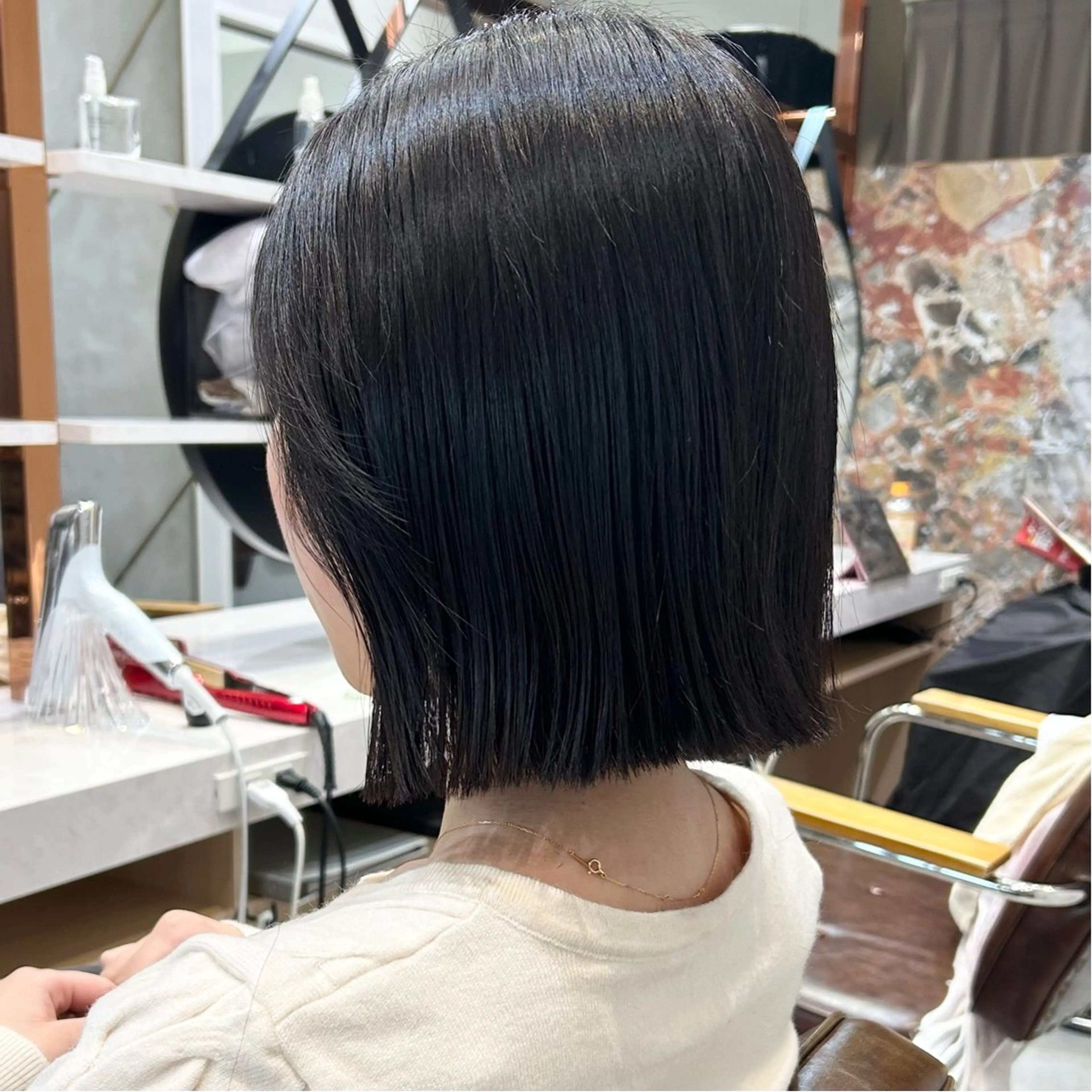 カット ヘアカラー calna 古賀 菜摘のヘアスタイル