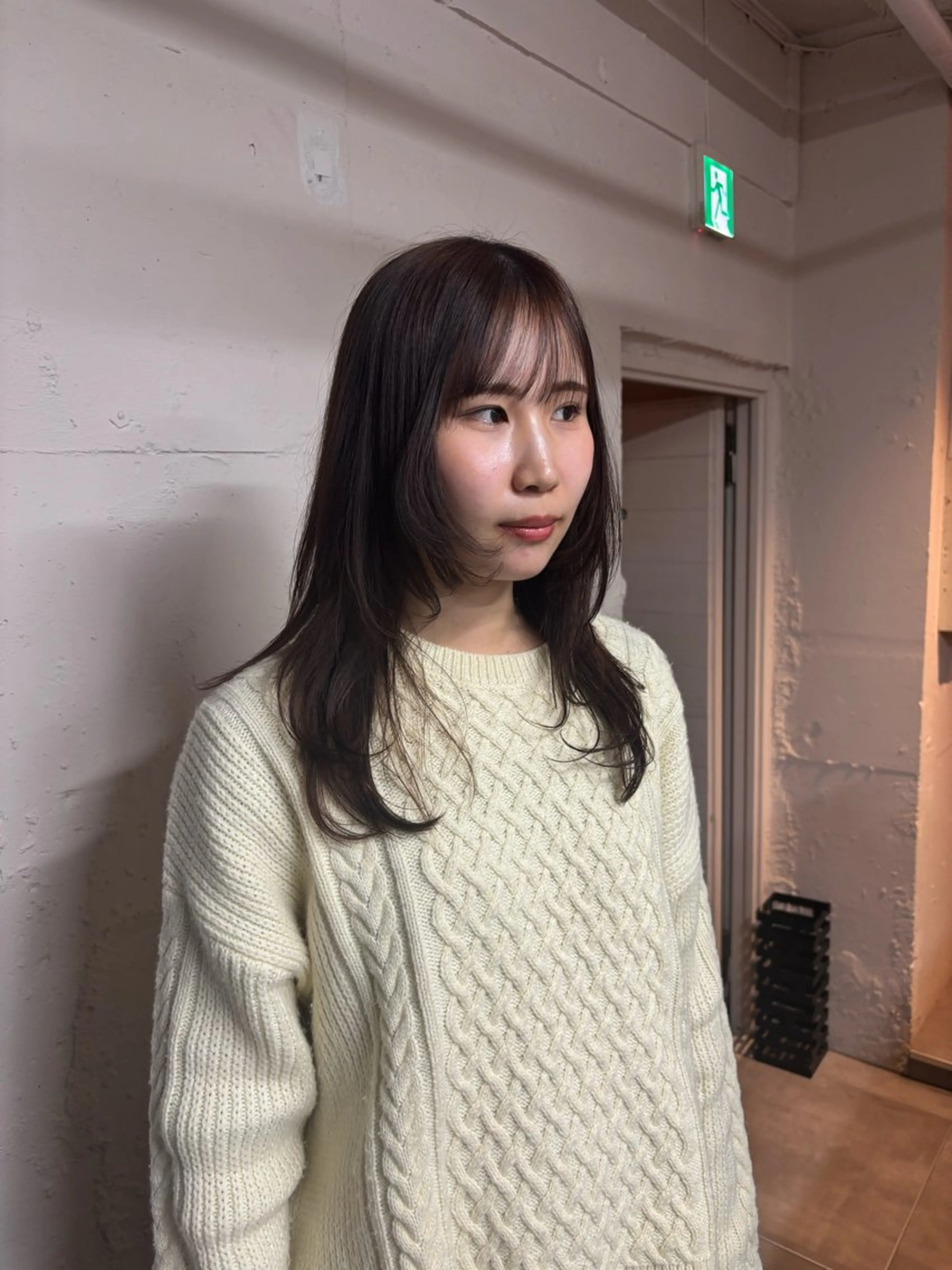 セミロング カラー 🩵似合わせカット SEIRA🩵のヘアスタイル