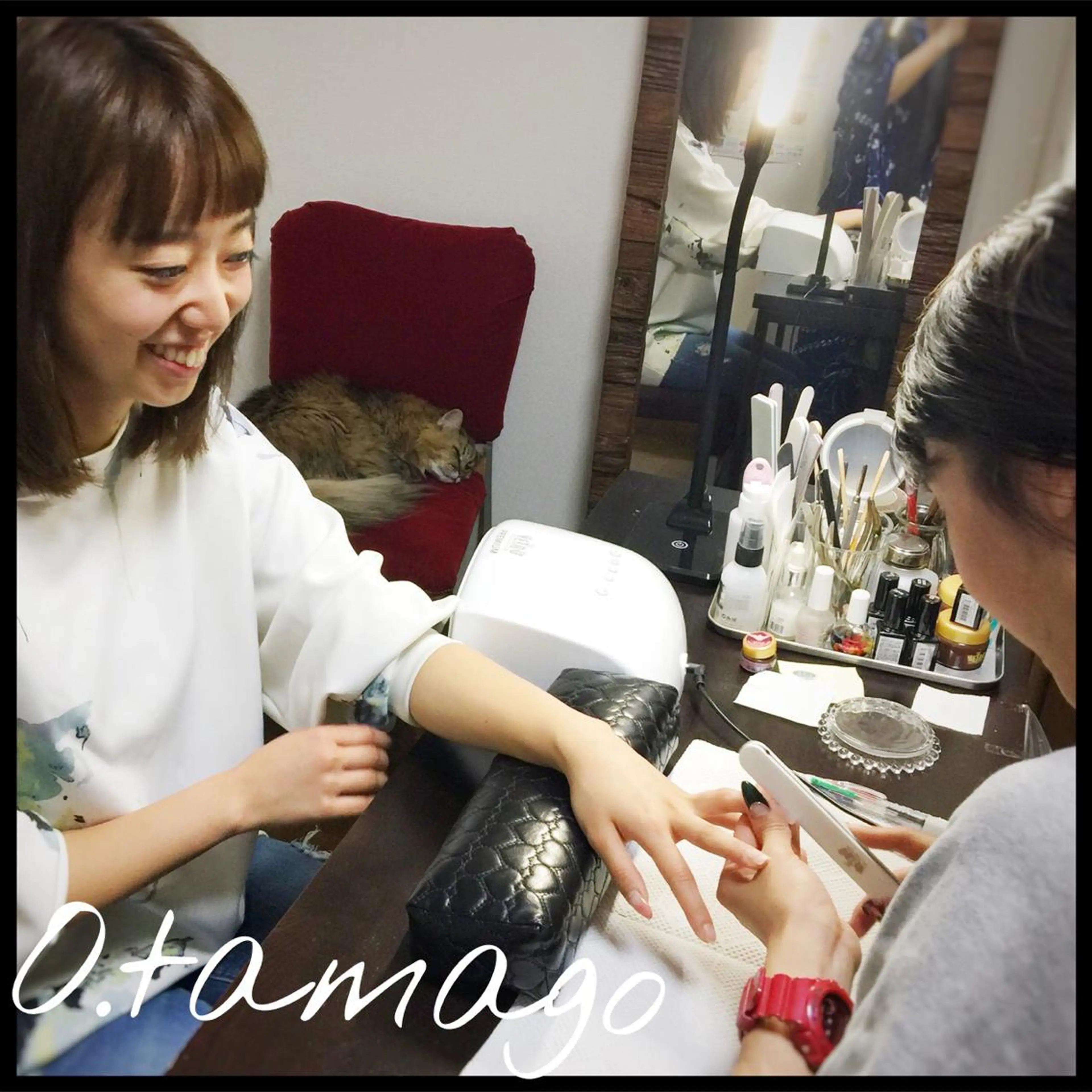 ネイル アートネイル ARTスクールサロン お・タマゴのネイルデザイン