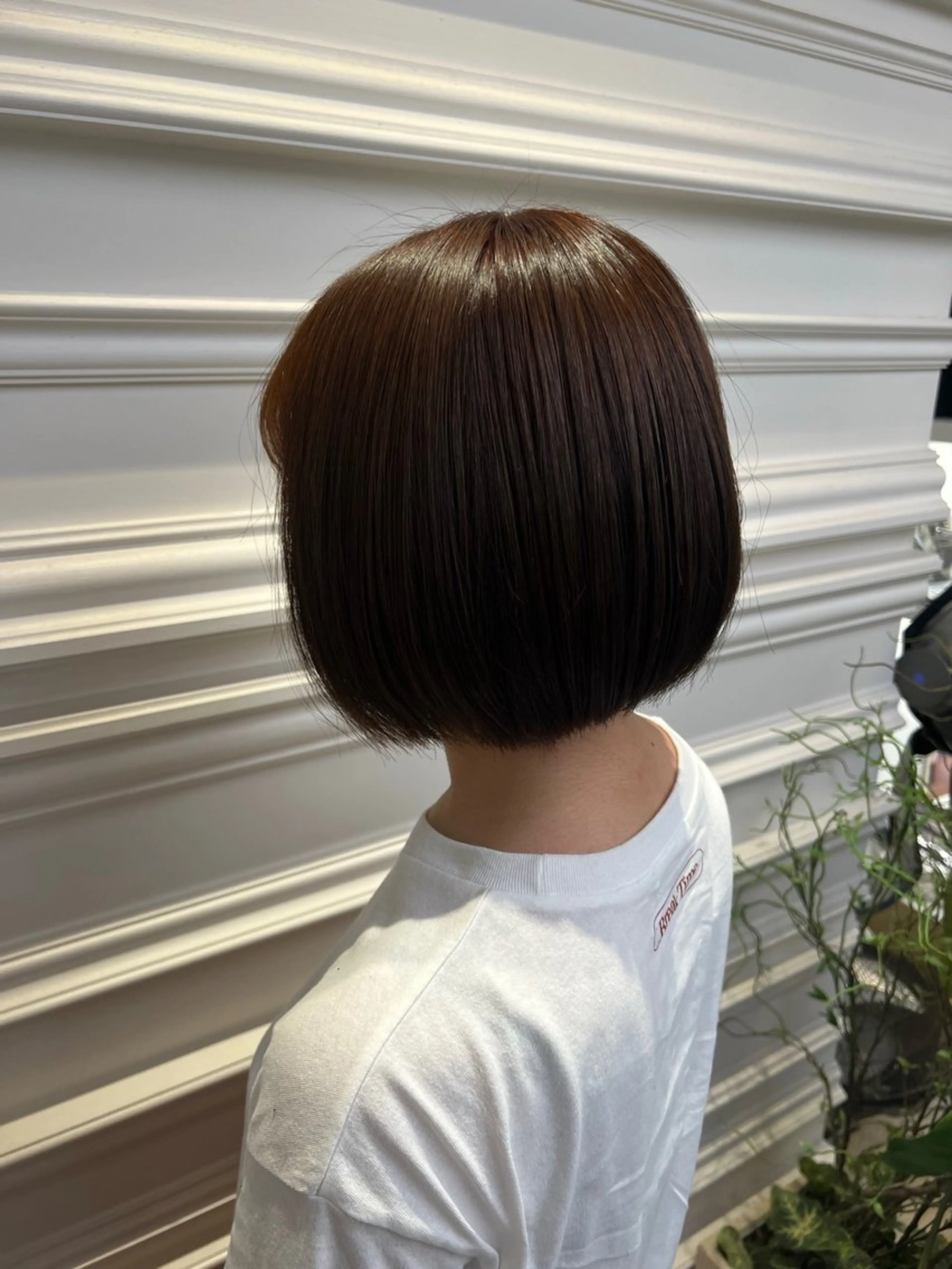 ミディアム ボブ 似合わせカット ジャンクロードビギンギンザルグラン所属・🫧ゼロテクカラー 吉野志保🫧のヘアスタイル