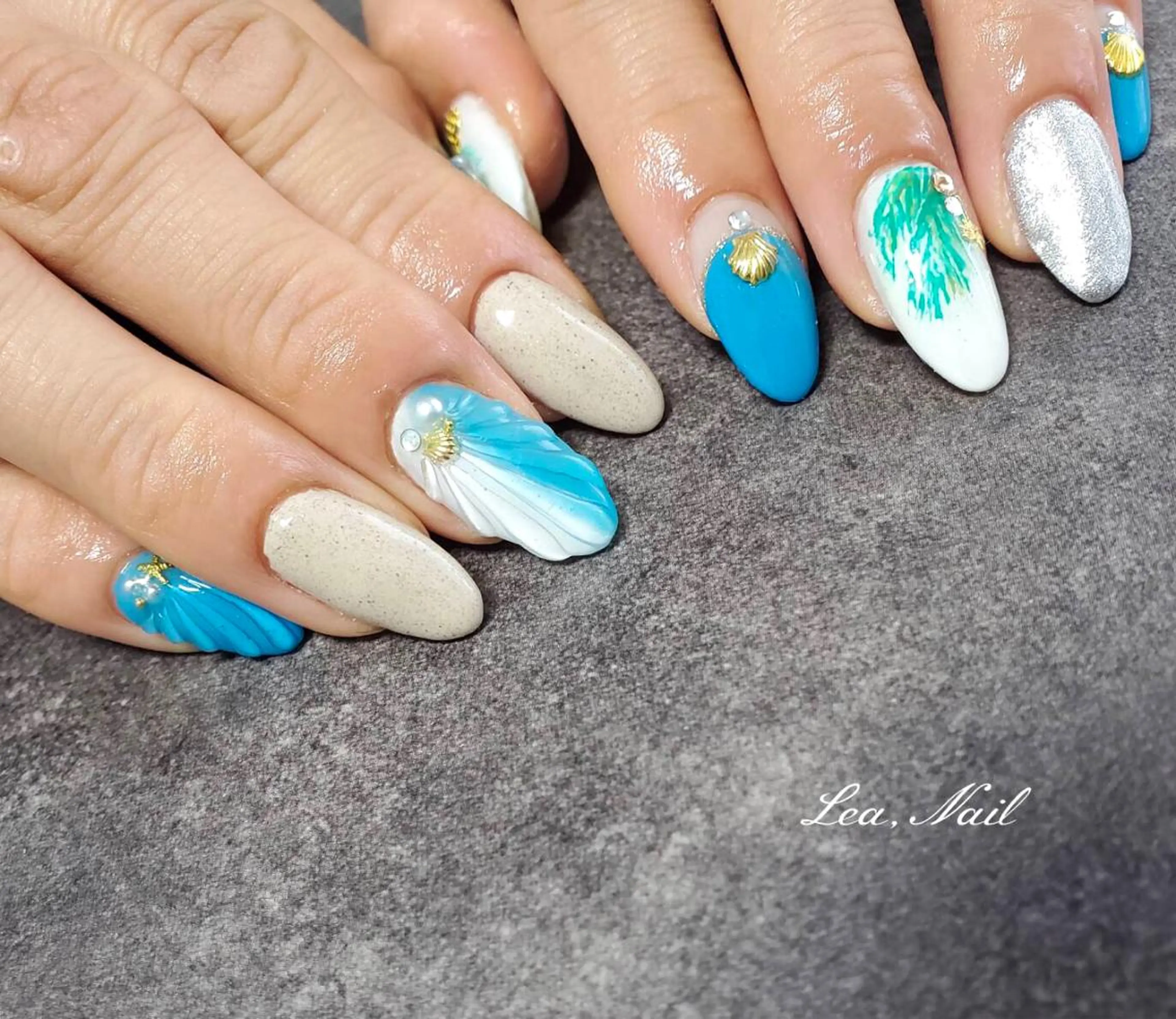 ネイル ハンドネイル Lea,Nail所属・松橋 愛のネイルデザイン