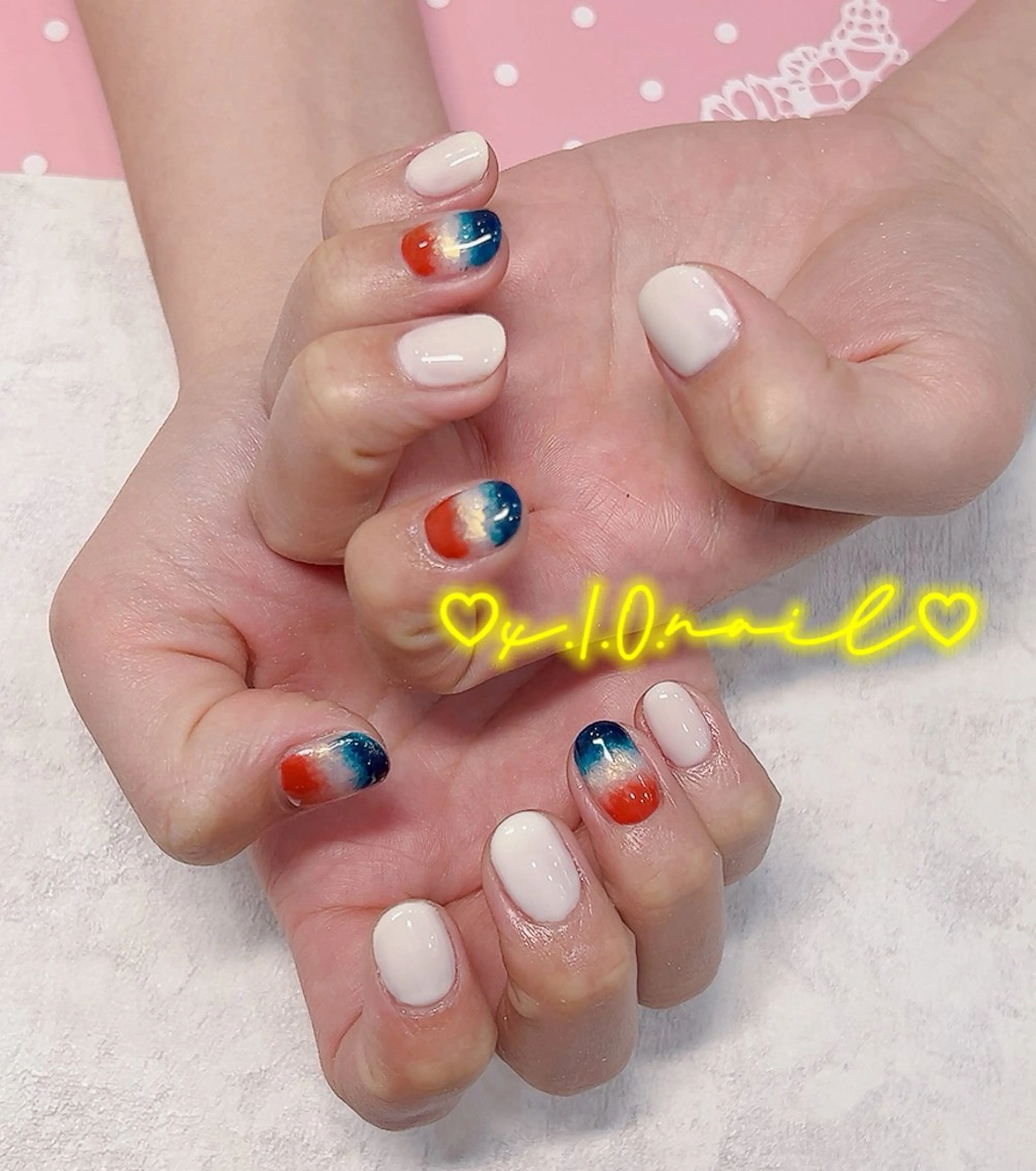ネイル アニマル柄 アートネイル 持ち込み ニュアンスネイル ネイルチップ ハンドネイル x.1.0.nail ♡Cのネイルデザイン