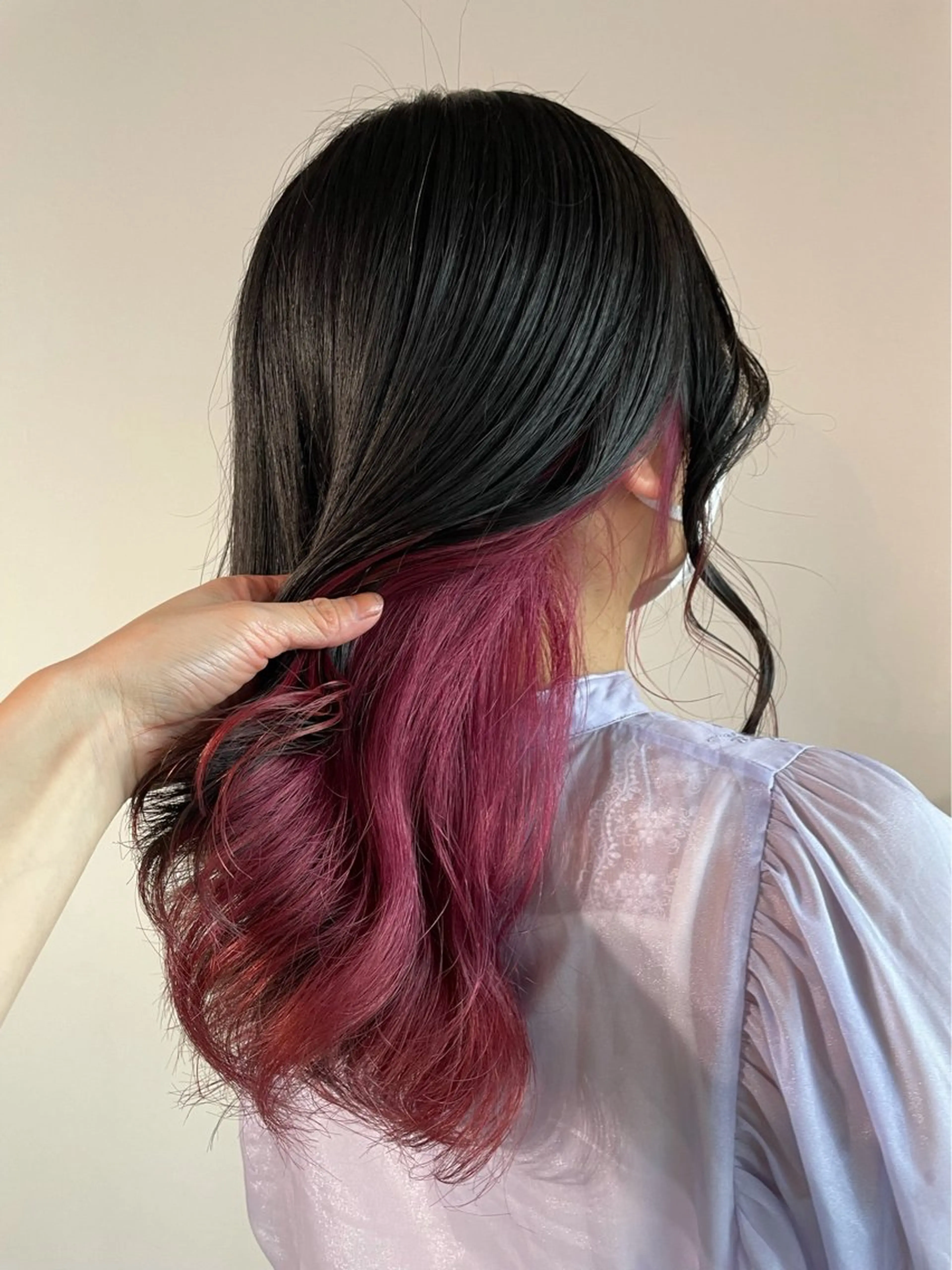 カラー La fith hair ray 札幌店所属・顔まわり/W カラー/リョウのヘアスタイル