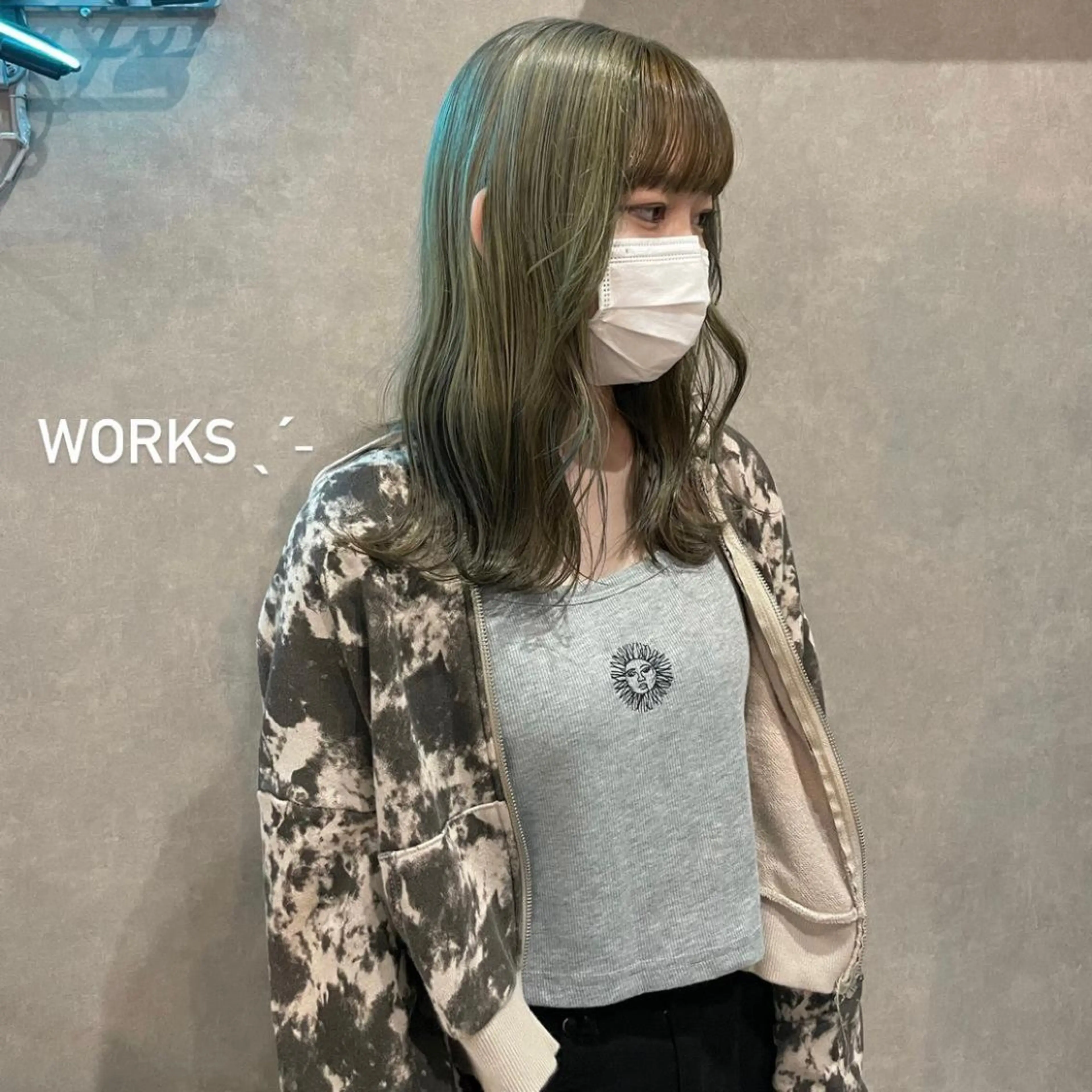 ロング はちすか るかのヘアスタイル