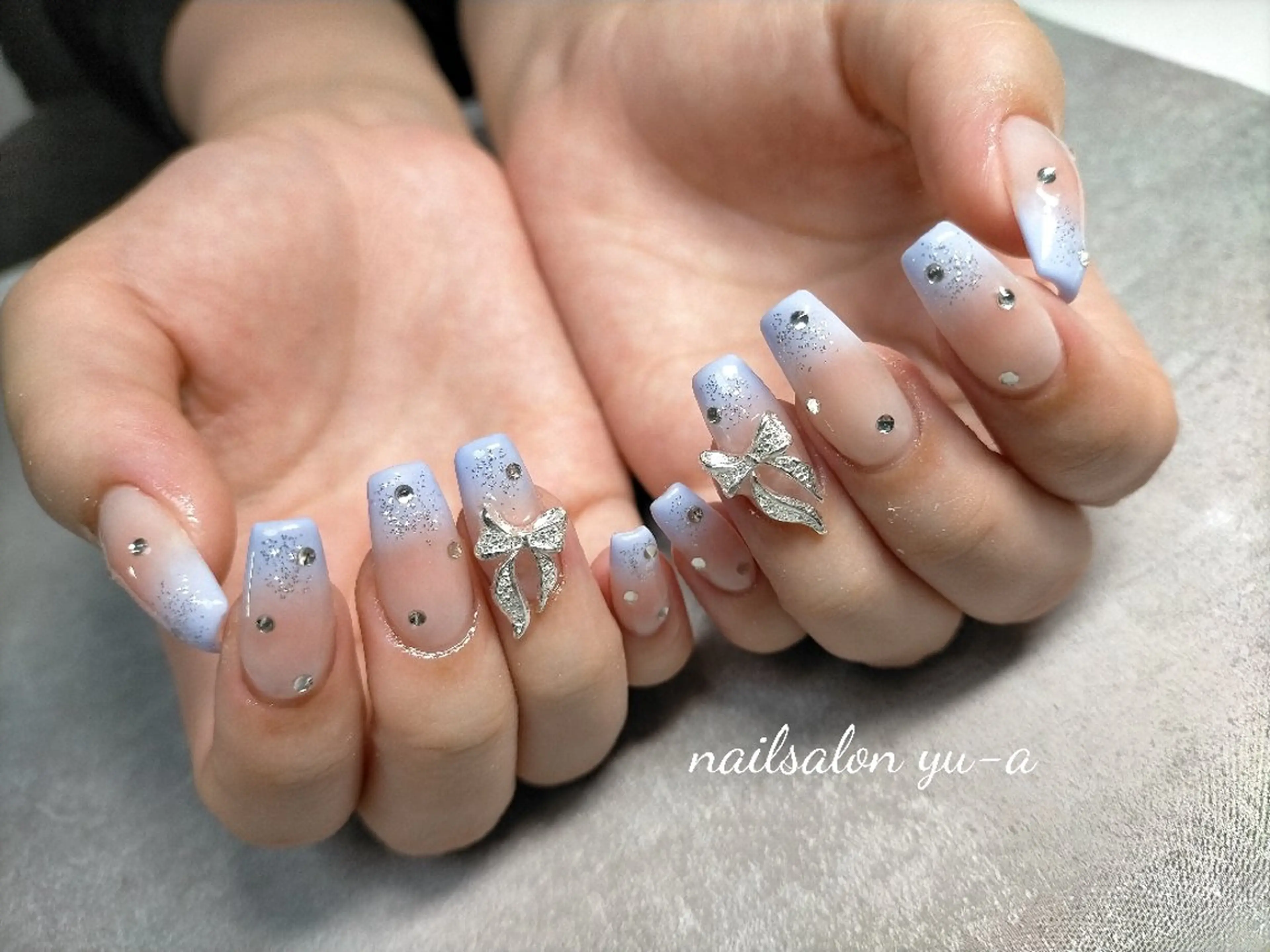 ネイル ハンドネイル ネイル＆ホワイトニング   Yu-a所属・yu-a  スカルプ ネイルakiのネイルデザイン
