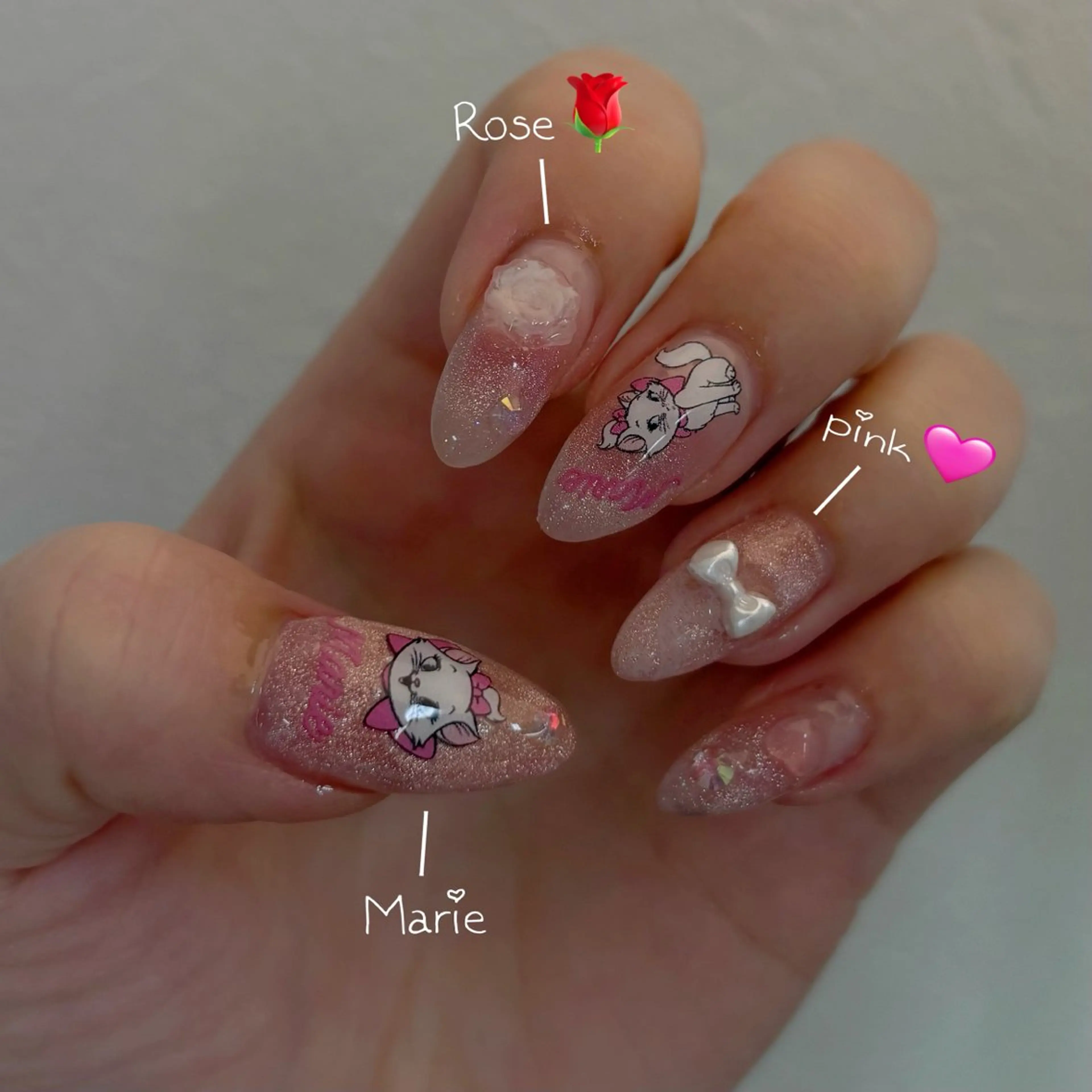 ミディアム kaonail所属・kao nail [YUI]のネイルデザイン