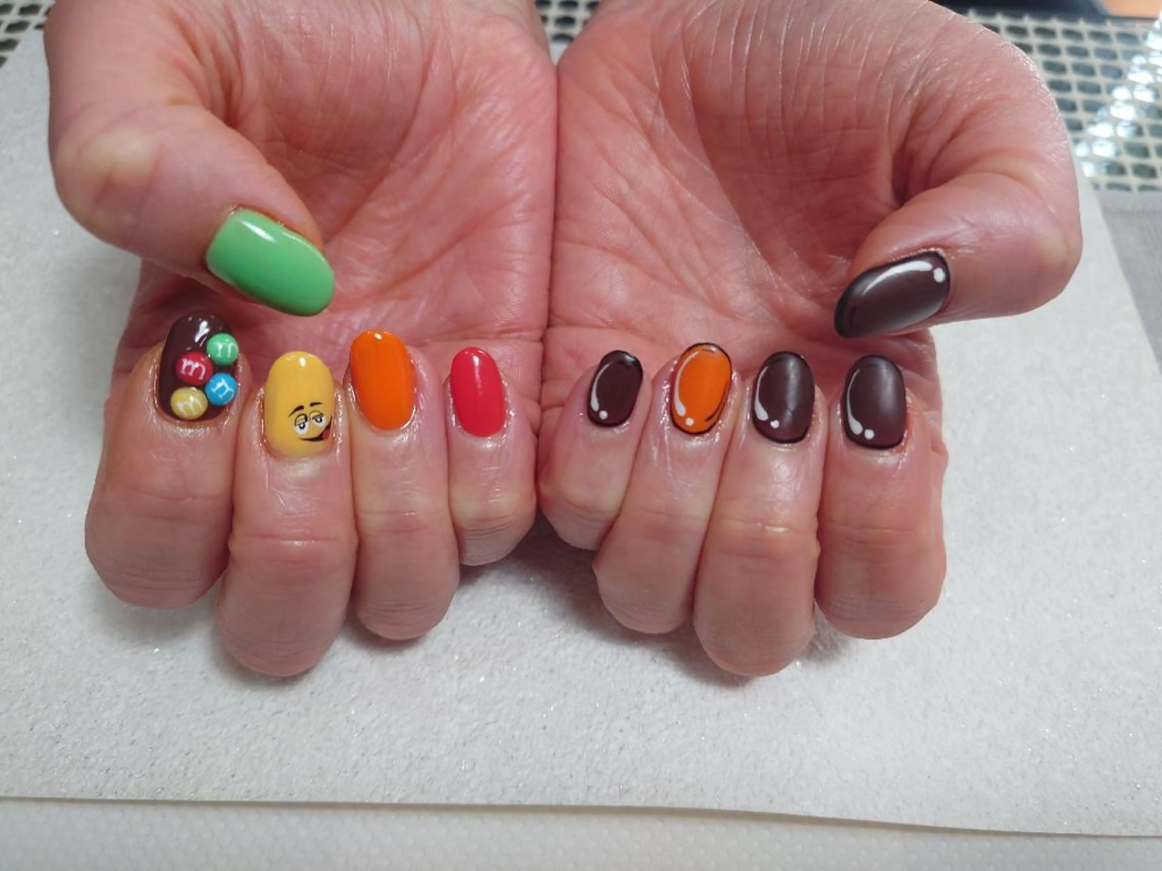 ネイル ハンドネイル ハンドケア 美し亭 OHANAのネイルデザイン