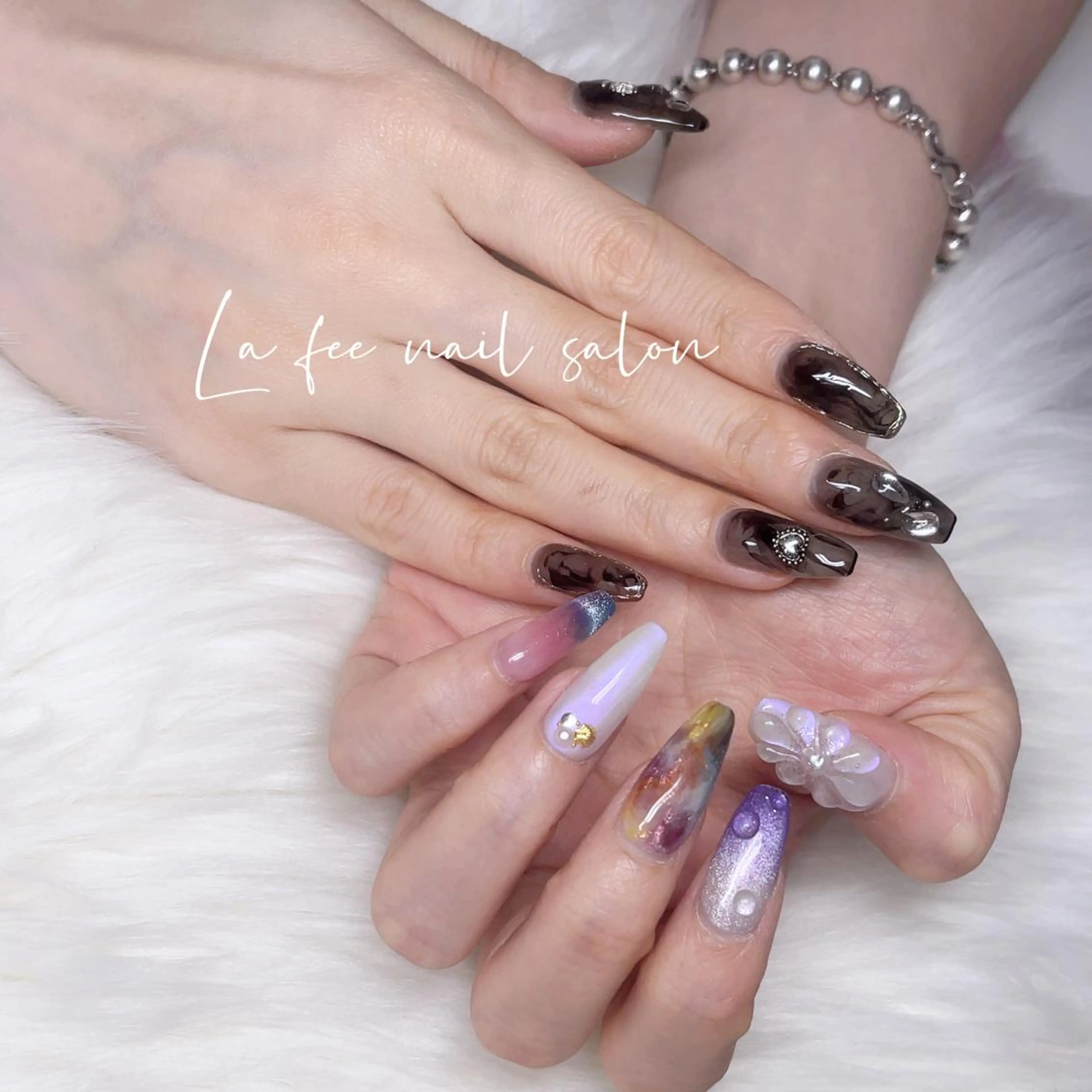 ネイル ハンドネイル ハンドケア La feeのネイルデザイン