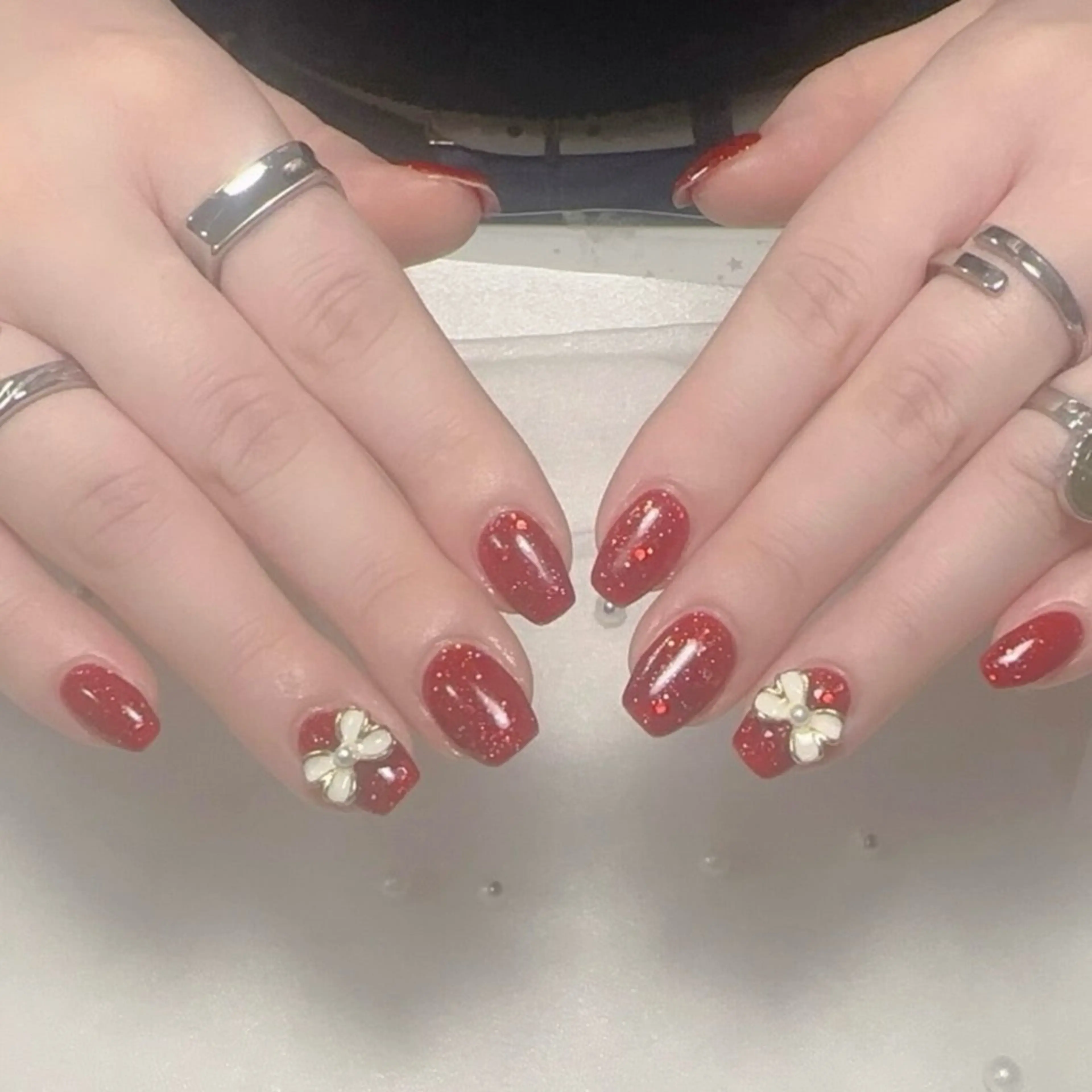 ネイル アートネイル フレンチネイル ジェルネイル グラデーション 韓国ネイル ハンドネイル 久保田 マリコのネイルデザイン